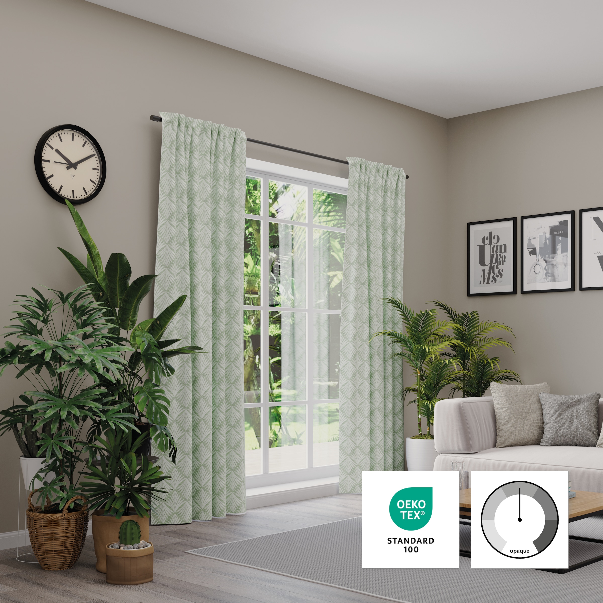 Neutex for you! Vorhang »Como« Multifunktionsband 1 Stk. tlg. moderne Klassik