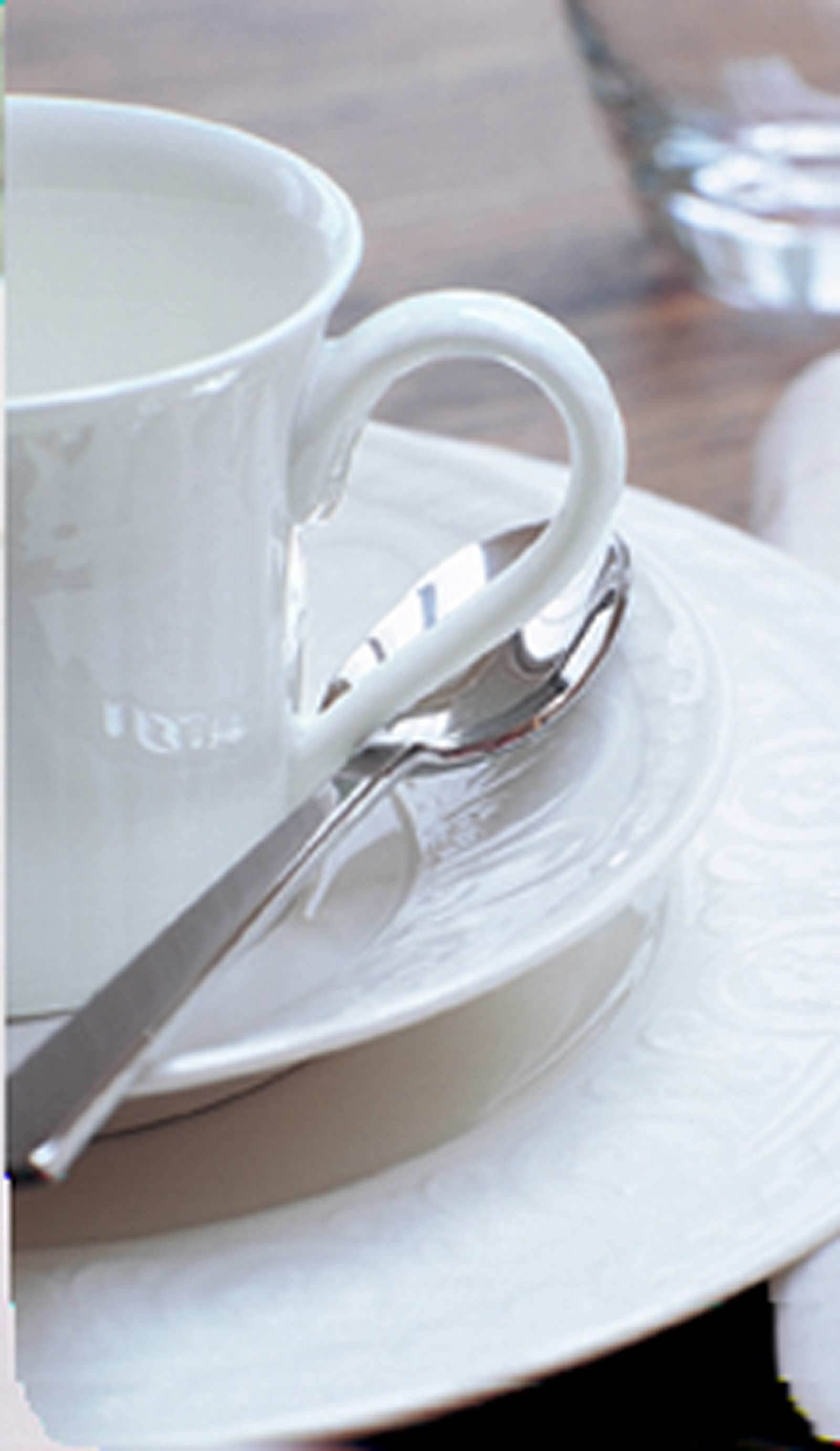 Villeroy & Boch Tasse »Kaffeetassen mit Untertassen Cellini 200 ml 6er Set weiß« Spülmaschinengeeignet, Mikrowellenfest