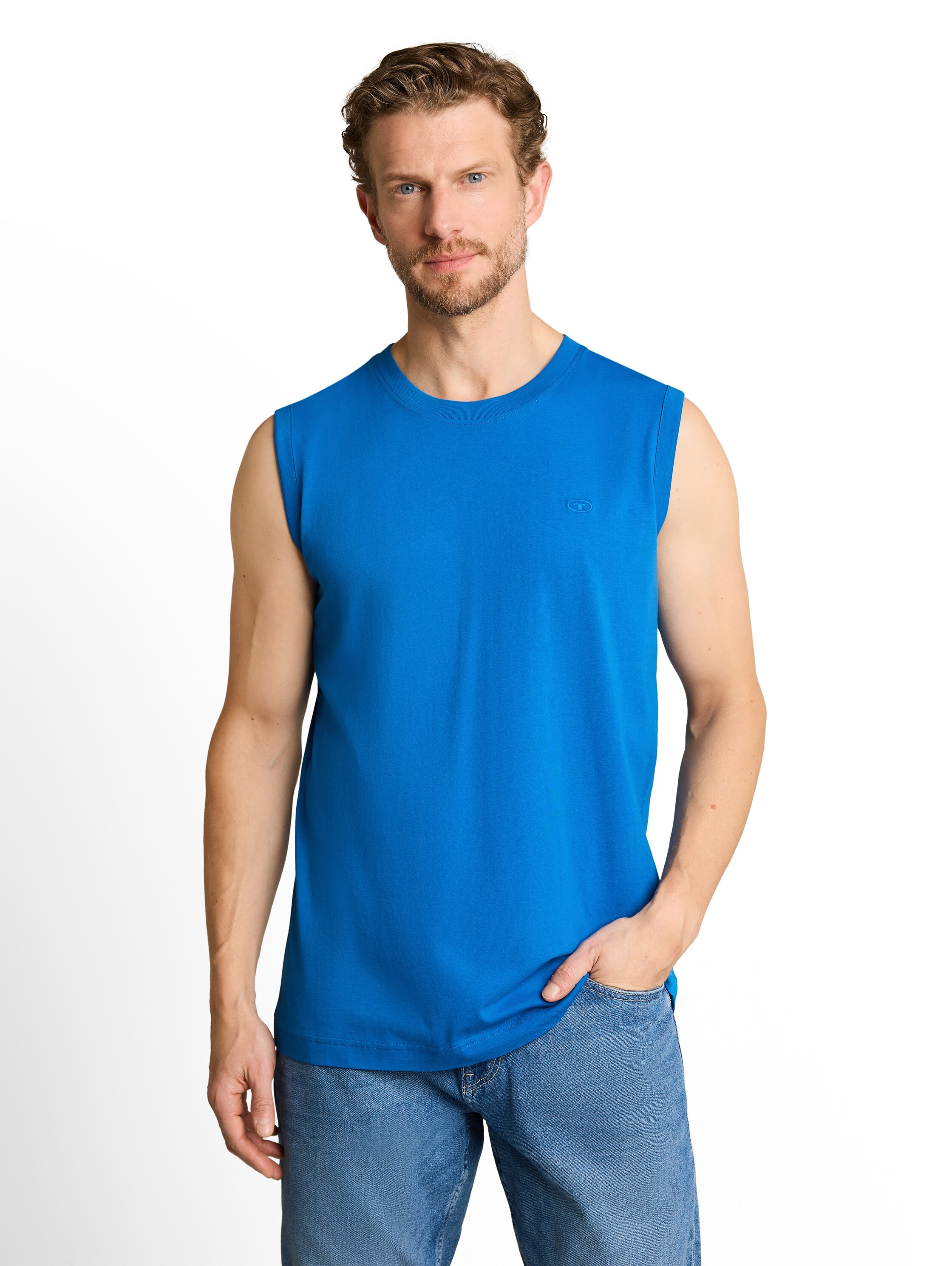 TOM TAILOR T-Shirt mit Logo Print