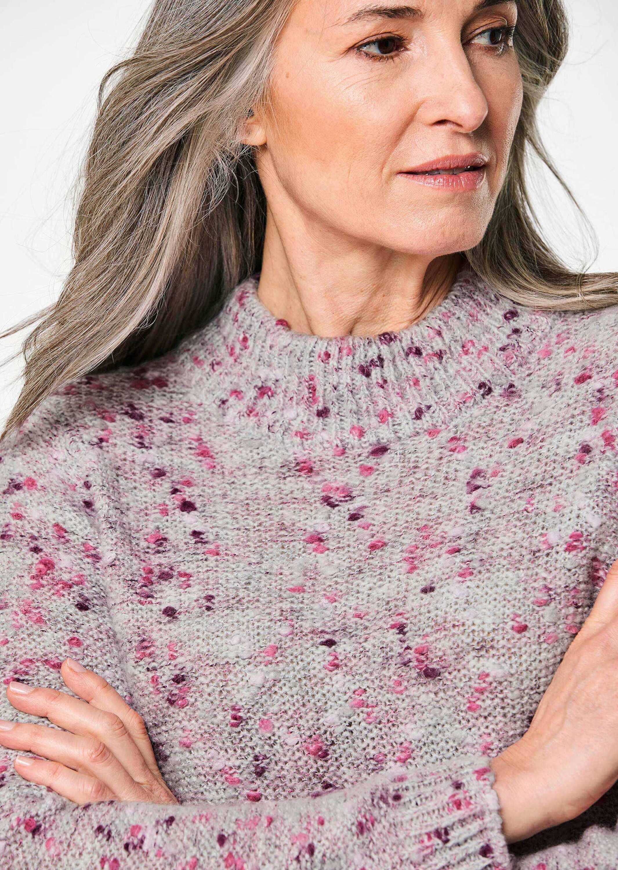 GOLDNER Rundhalspullover »Pullover«