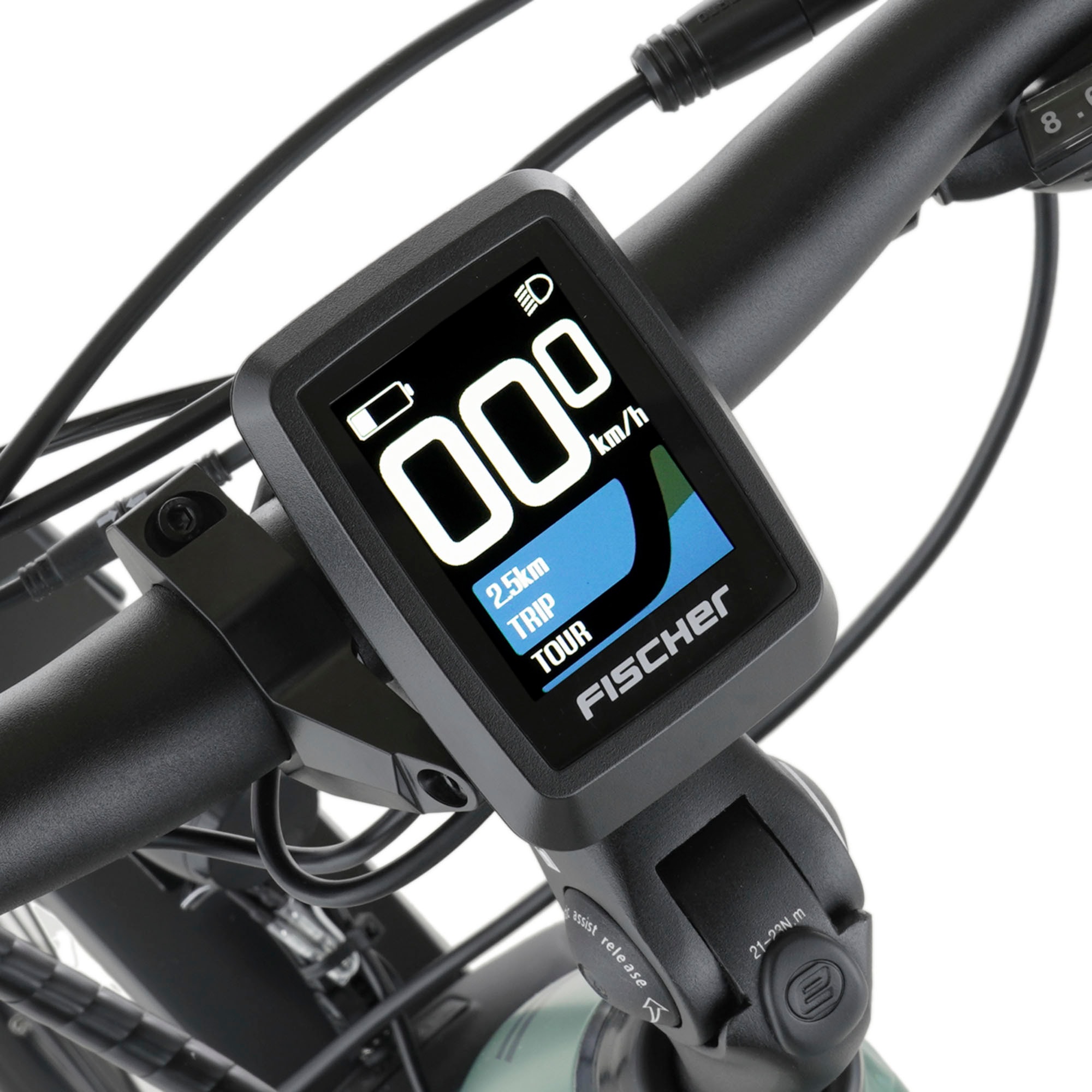FISCHER Fahrrad »VIATOR 2.1 459 ACTIVE« 8 Gang Shimano ACERA Schaltwerk Heckmotor mit Akku-Ladegerät | mit Werkzeug,  Pedelec, Elektrofahrrad für Damen und Herren