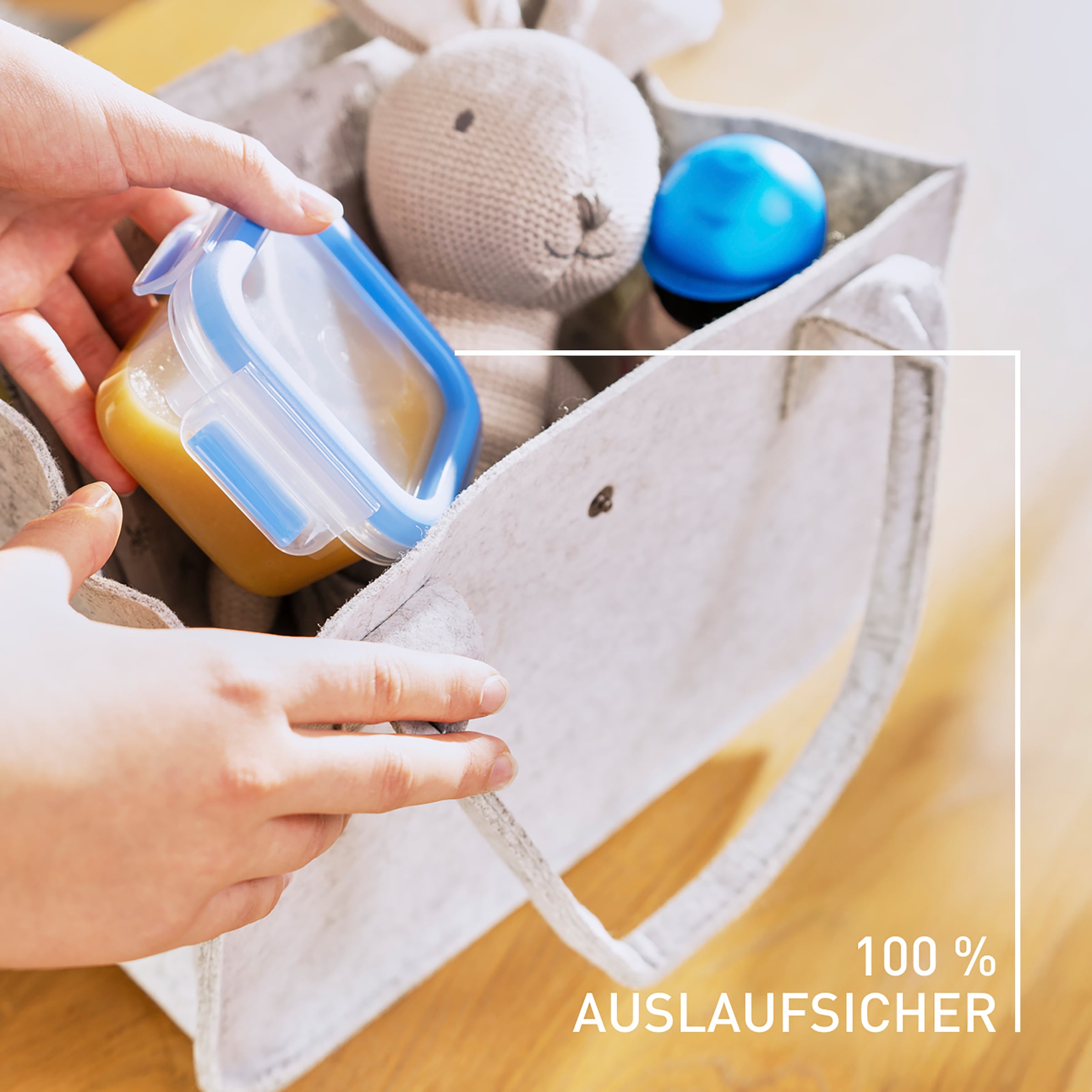 Emsa Frischhaltedose »Clip & Close«, (Set, 8 tlg., 4 Frischhaltedose mit Deckel), dicht, hygienisch, unbedenklich, spülmaschinengeeignet