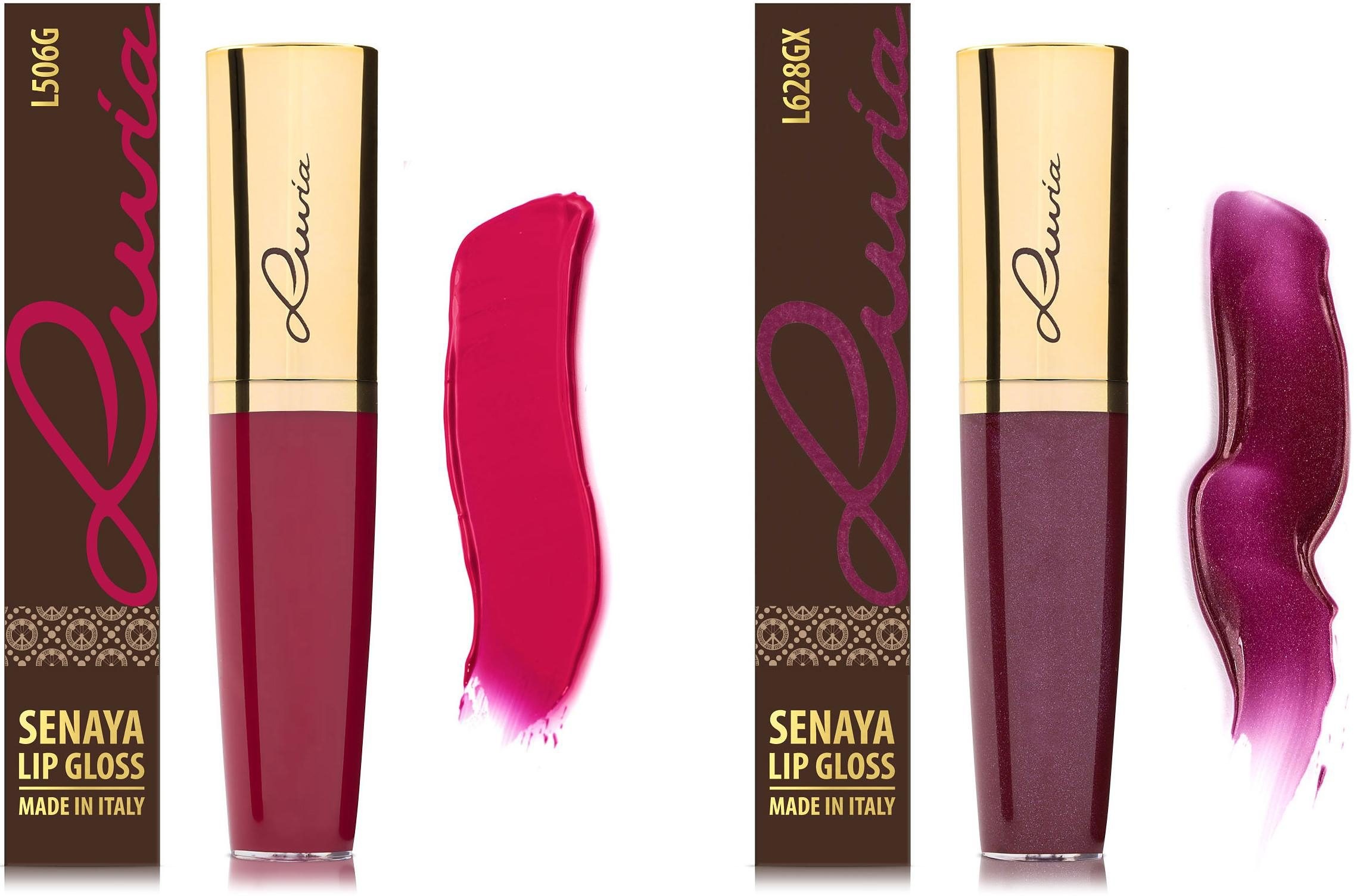 Luvia Cosmetics Lipgloss »Senaya Luxurious Colors«, (Set, 6 tlg.)