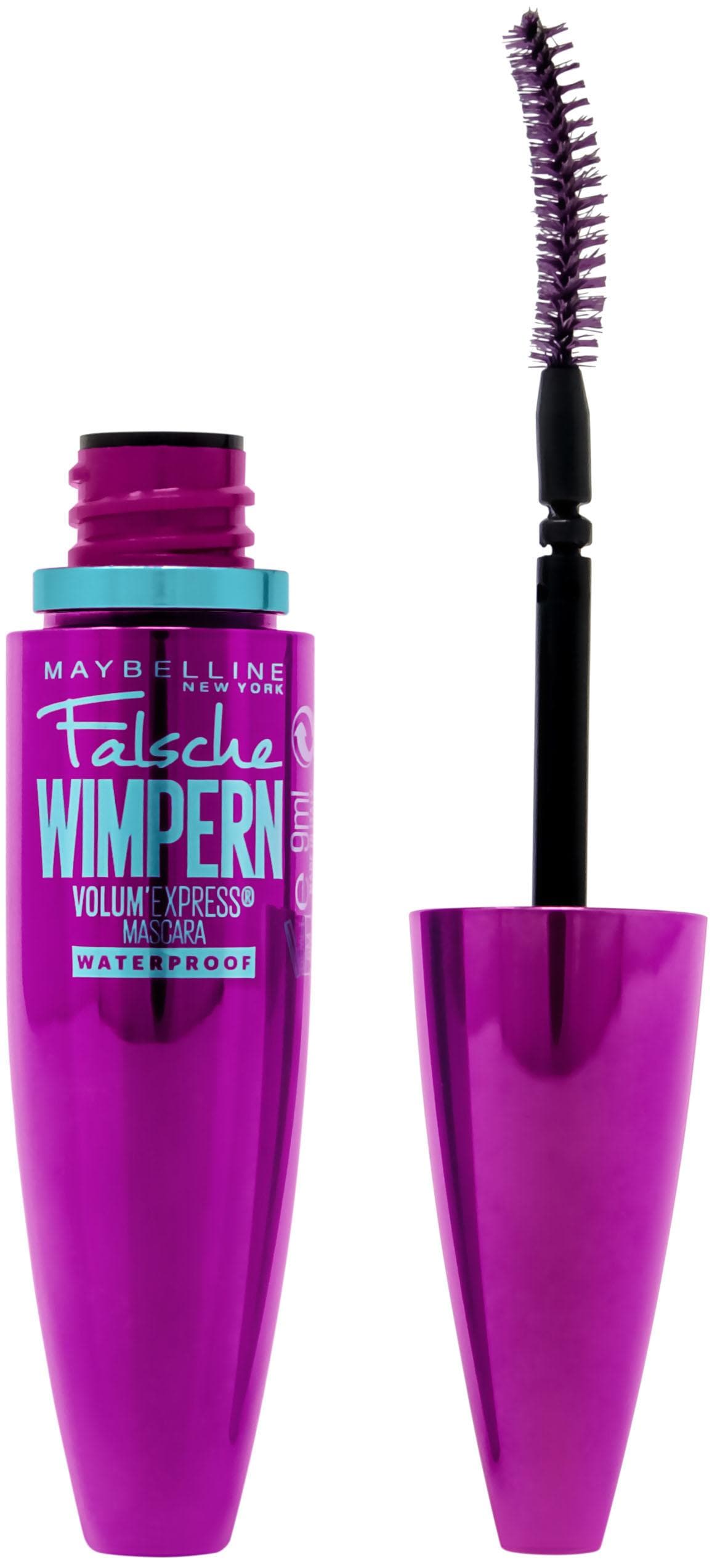 MAYBELLINE NEW YORK Mascara »Volum\' Express Falsche Wimpern Waterproof«,  Patentierte Löffelbürste kaufen bei OTTO