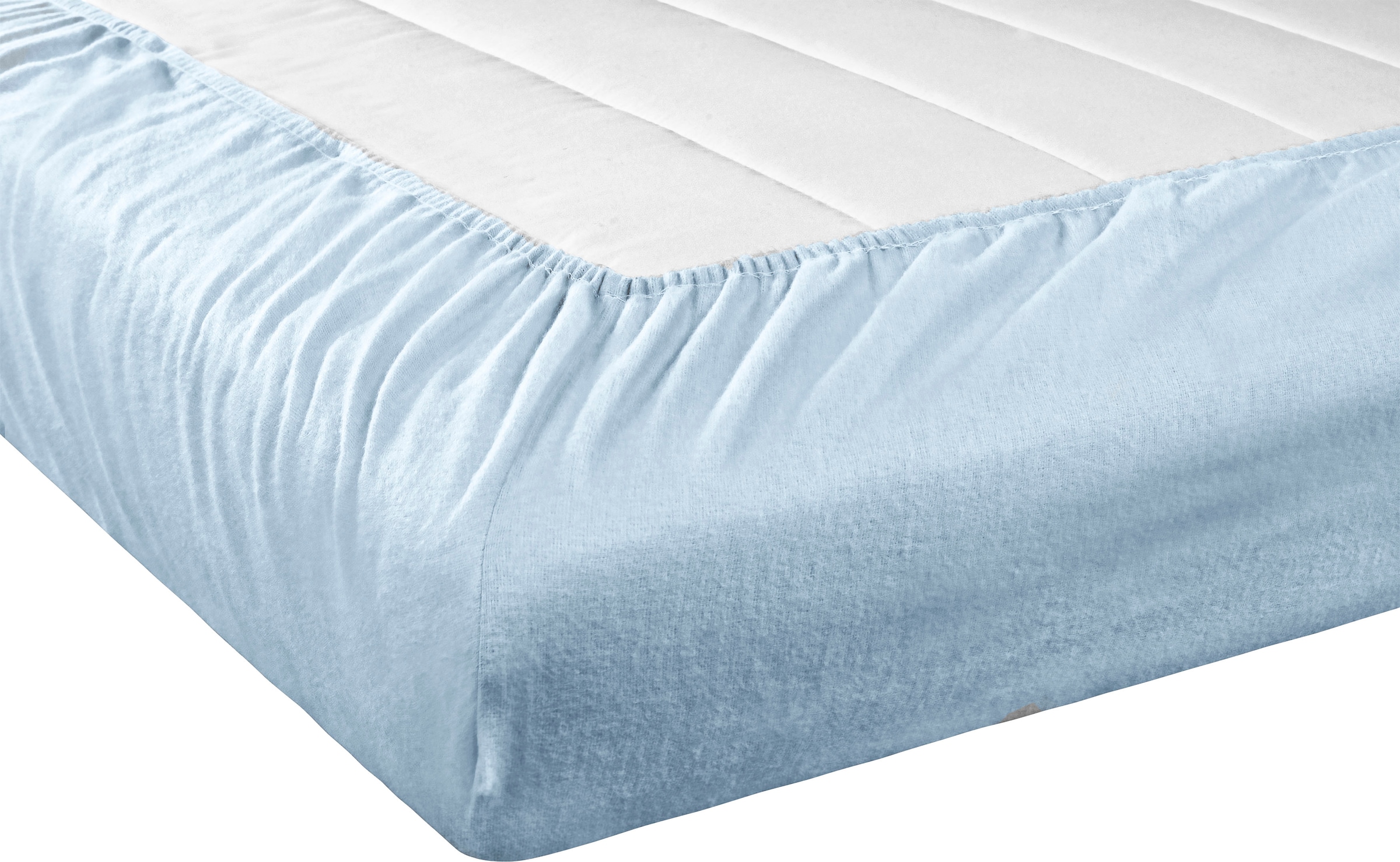 SETEX Spannbettlaken »GOTS Feinbiber Spannbettlaken« aus zertifizierter Bio-Baumwolle
