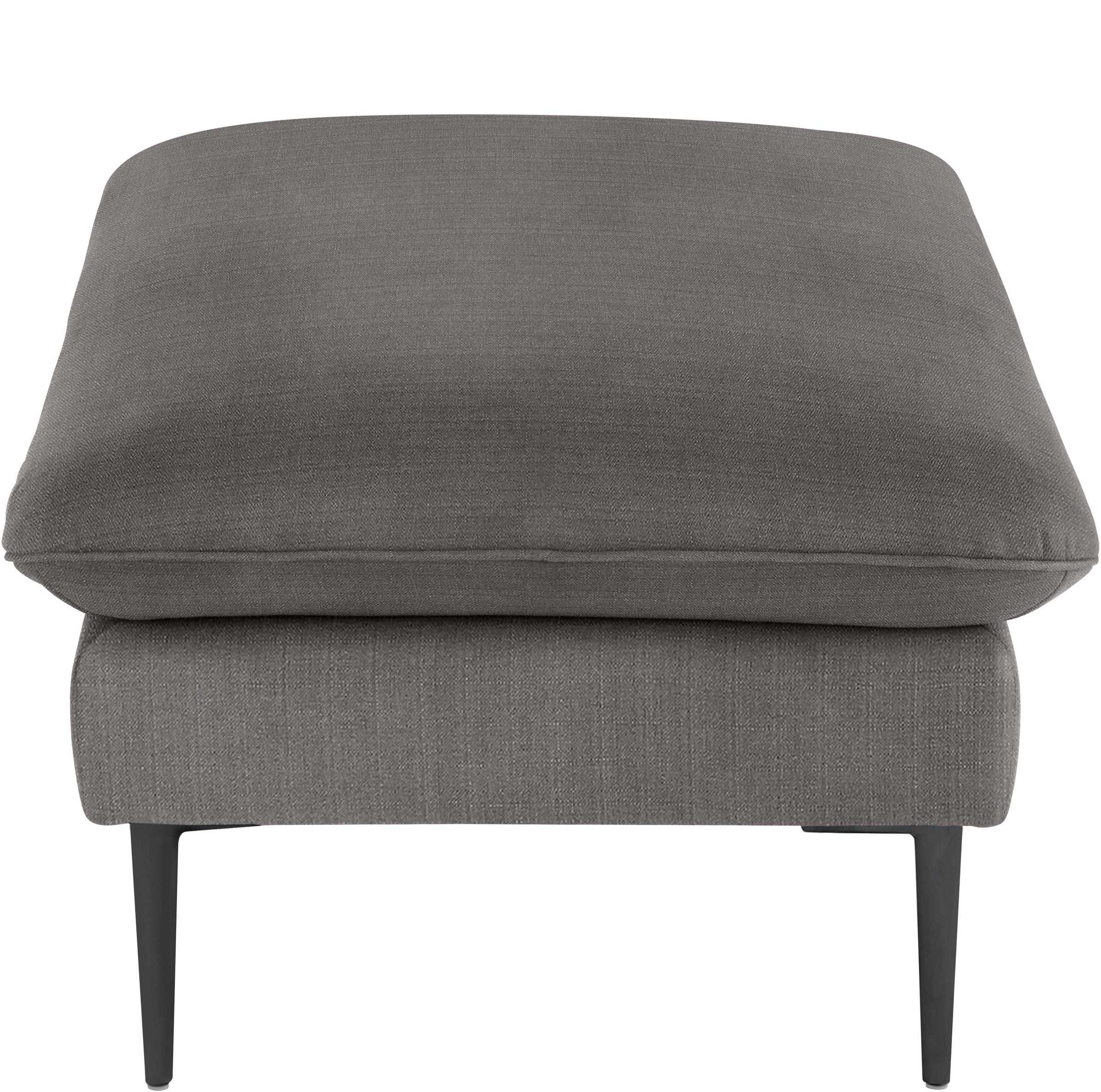 W.SCHILLIG Hocker »enjoy&MORE«, Füße schwarz pulverbeschichtet, Breite 106 cm