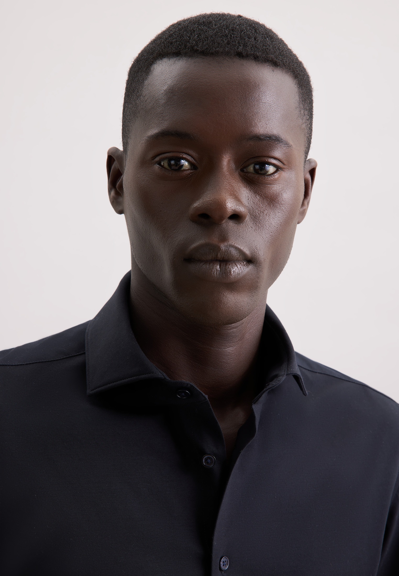 seidensticker Businesshemd »Schwarze Rose« Slim 1/1 Kentkragen Uni