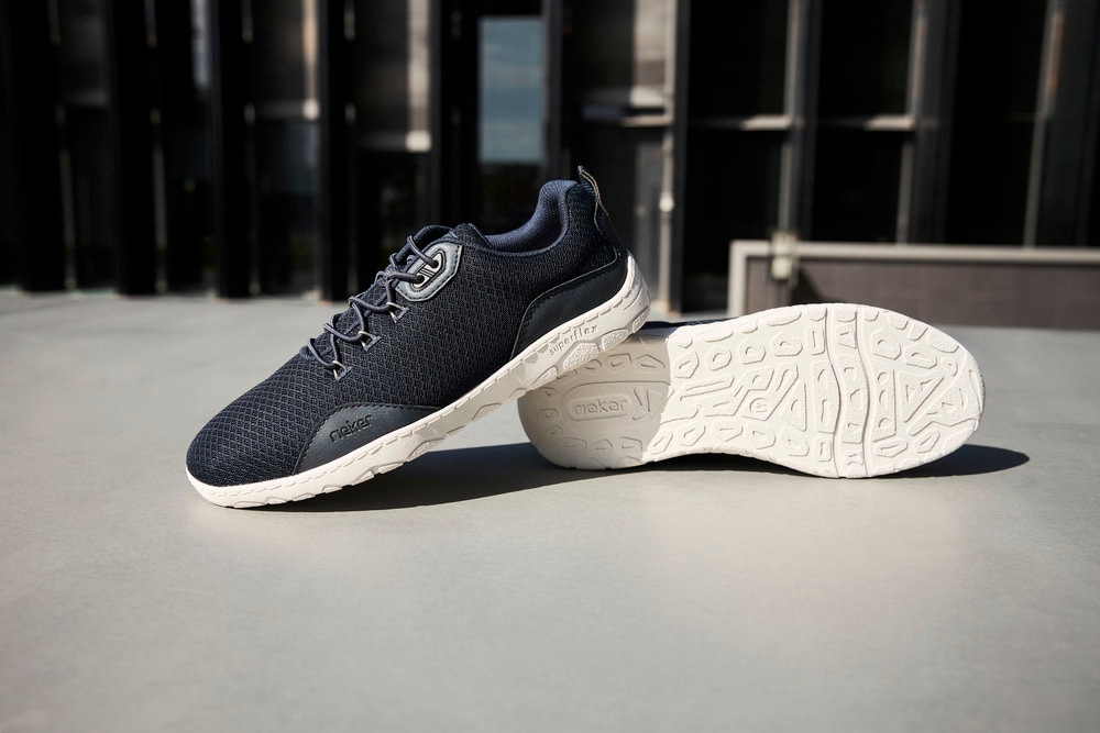 Rieker Slip-On Sneaker  Slipper, Schlupfschuh, Freizeitsneaker mit Gummizug