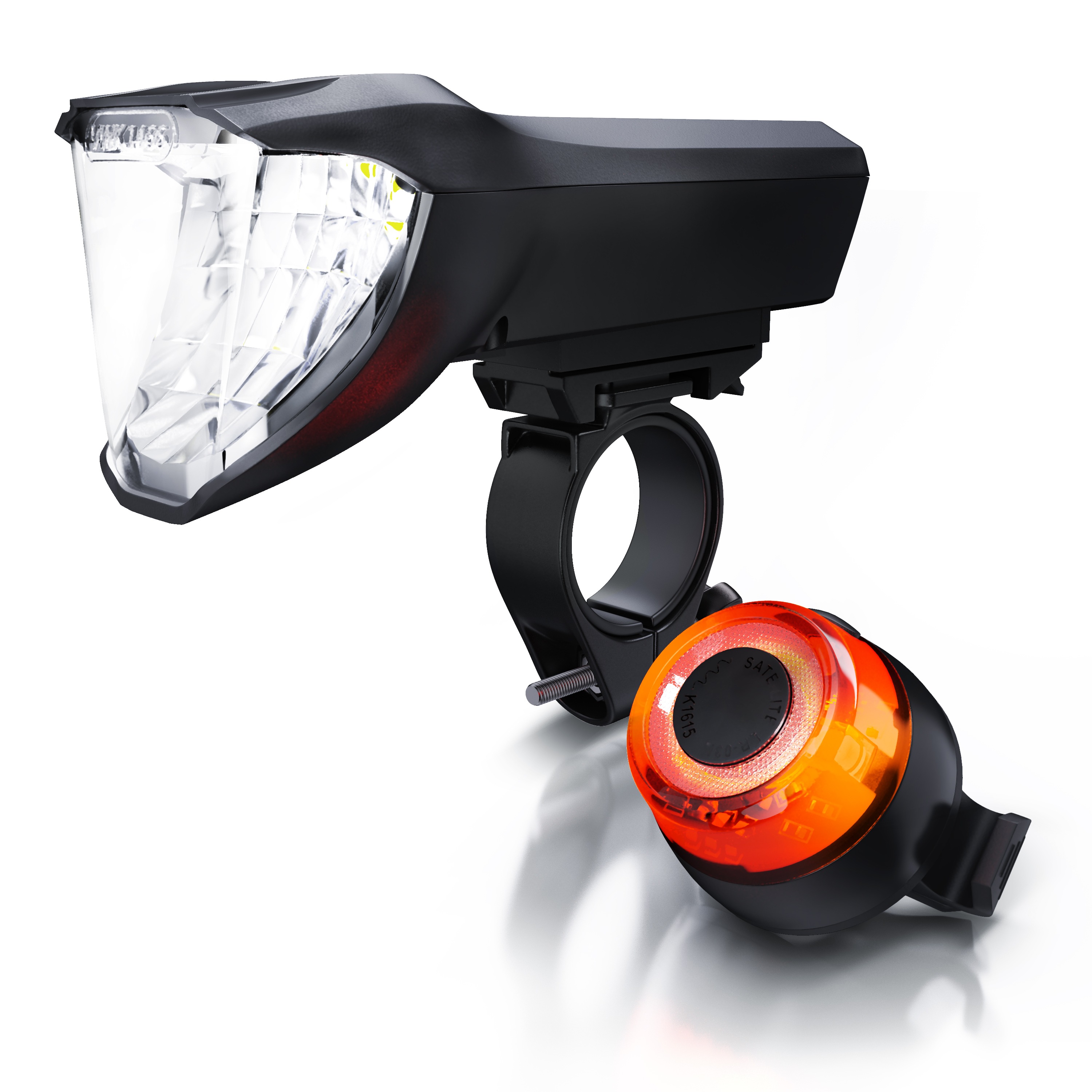 Aplic LED Akku Fahrradlichter mit Front & Rücklicht