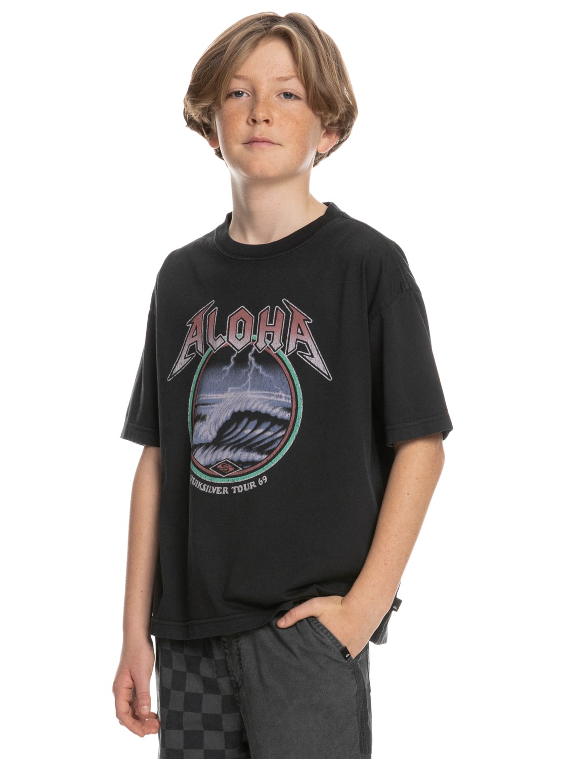 Quiksilver T-Shirt »Rock Waves«
