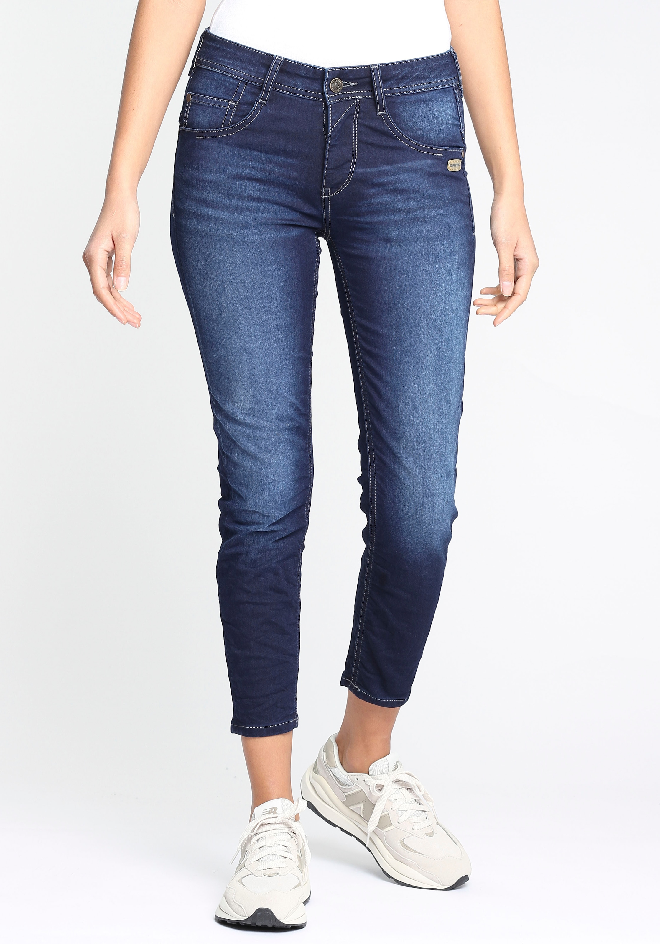 hohen mit bei für OTTO »94AMELIE Relax-fit-Jeans GANG Stretch CROPPED«, online Tragekomfort
