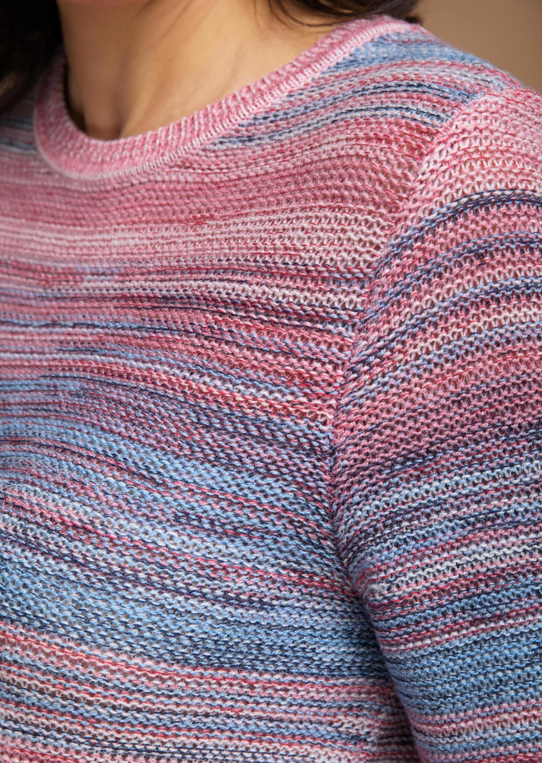 GOLDNER Strickpullover »Multicolor-Pullover mit erfrischendem Farbverlauf«