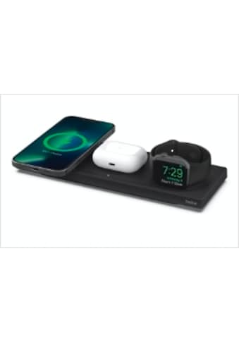 Smartphone-Ladegerät »Belkin drahtloses 3-in-1 MagSafe Ladepad«, (inkl. Netzteil...