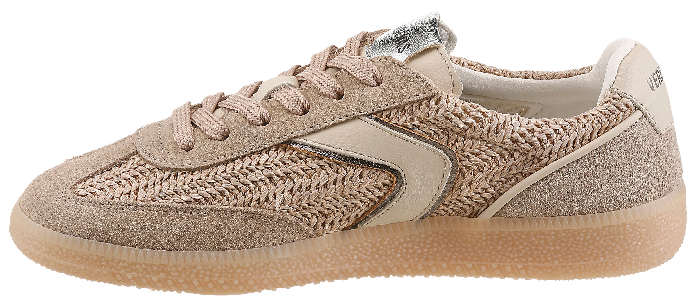 VERBENAS Sneaker »SOUND TROPIC«  Retrosneaker, Schnürer, Freizeitschuh mit Flechtbesatz