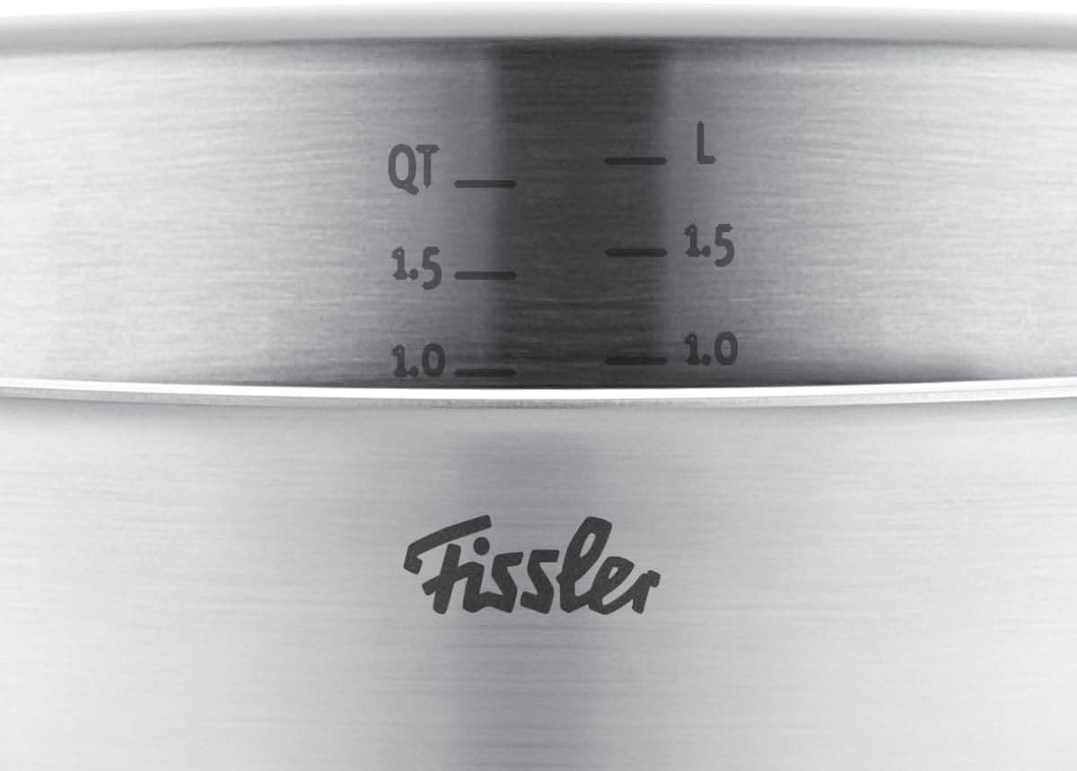Fissler Servierpfanne »Fissler Pure Collection Servierpfanne« Edelstahl 18/10 1 Stk. tlg. Backofengeeignet bis 230°C, Schüttrand, Made in Germany