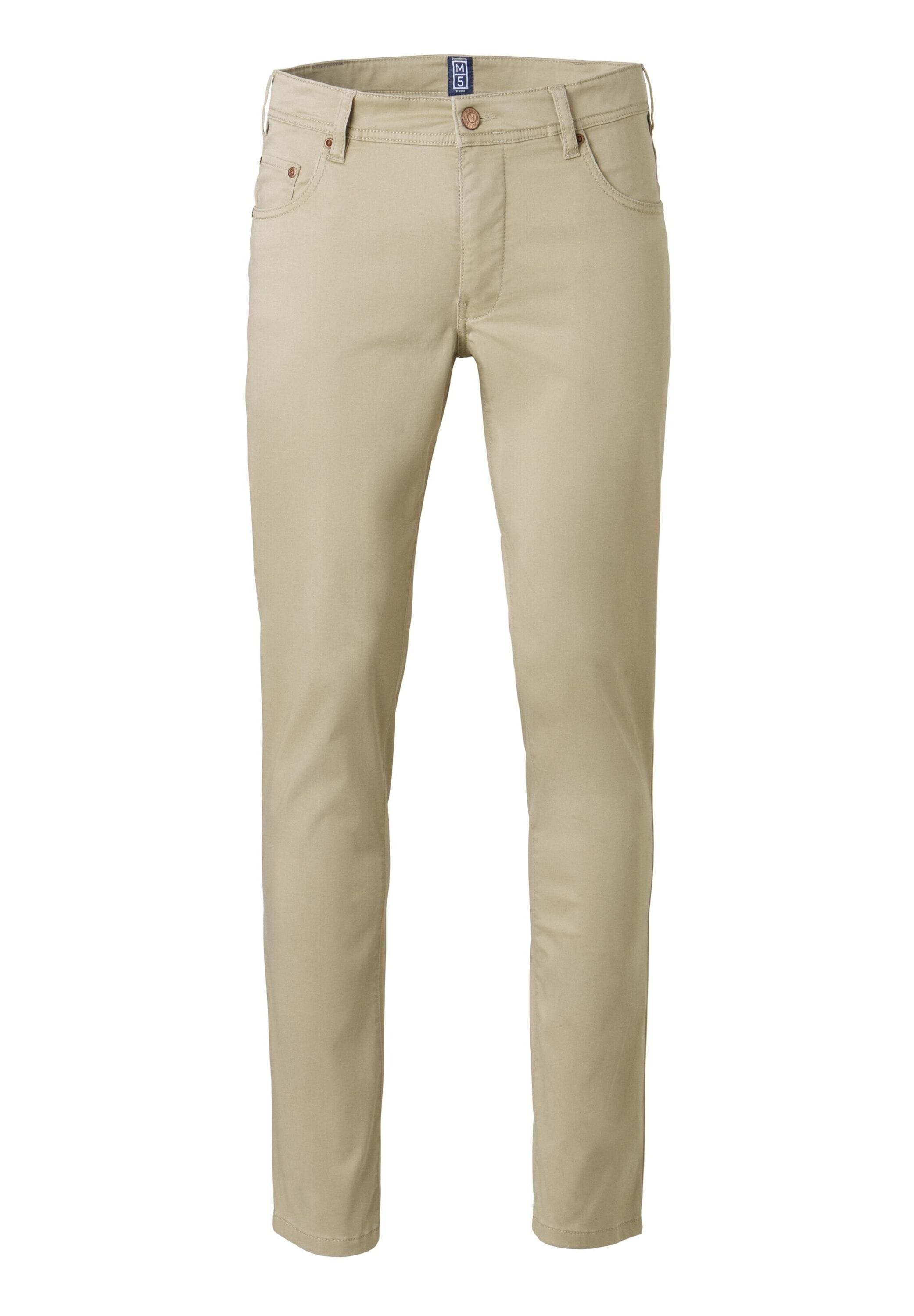 MEYER Chinohose »M5 Five 9-6106«  in Premium Satin M5 Serie