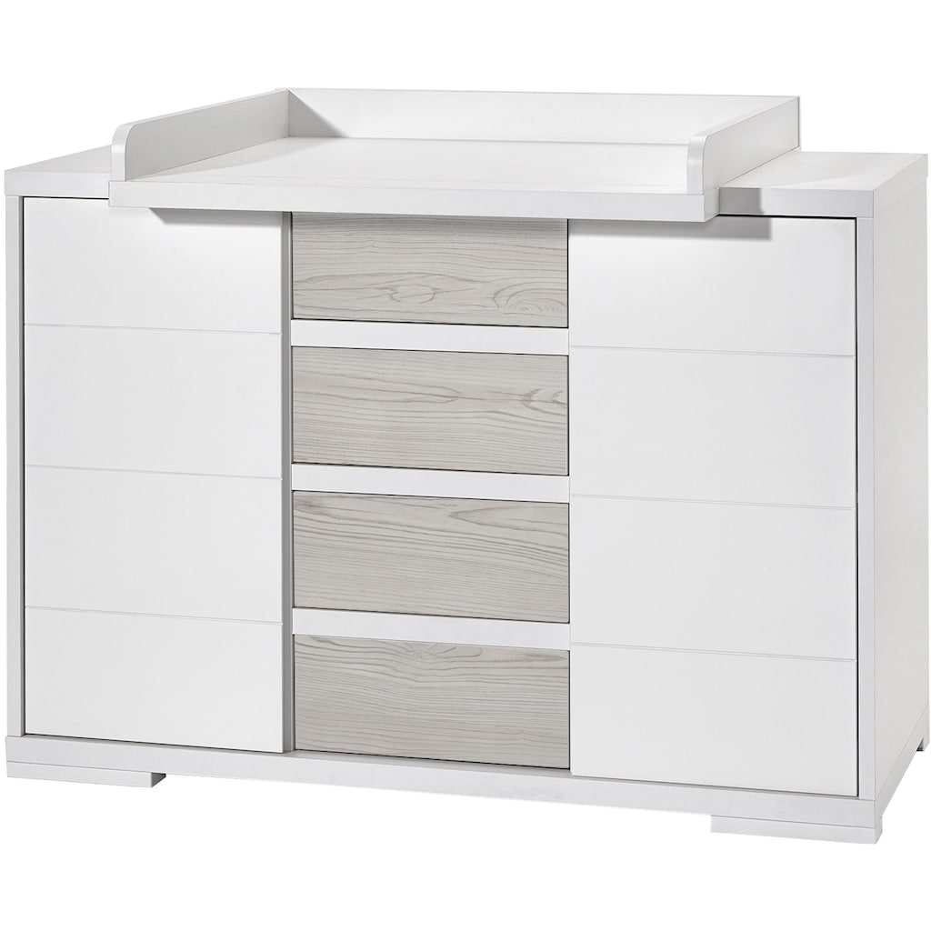 Schardt Babyzimmer-Komplettset »Maxx Boathouse«, (Set, 3 St., Kinderbett, Schrank, Wickelkommode)