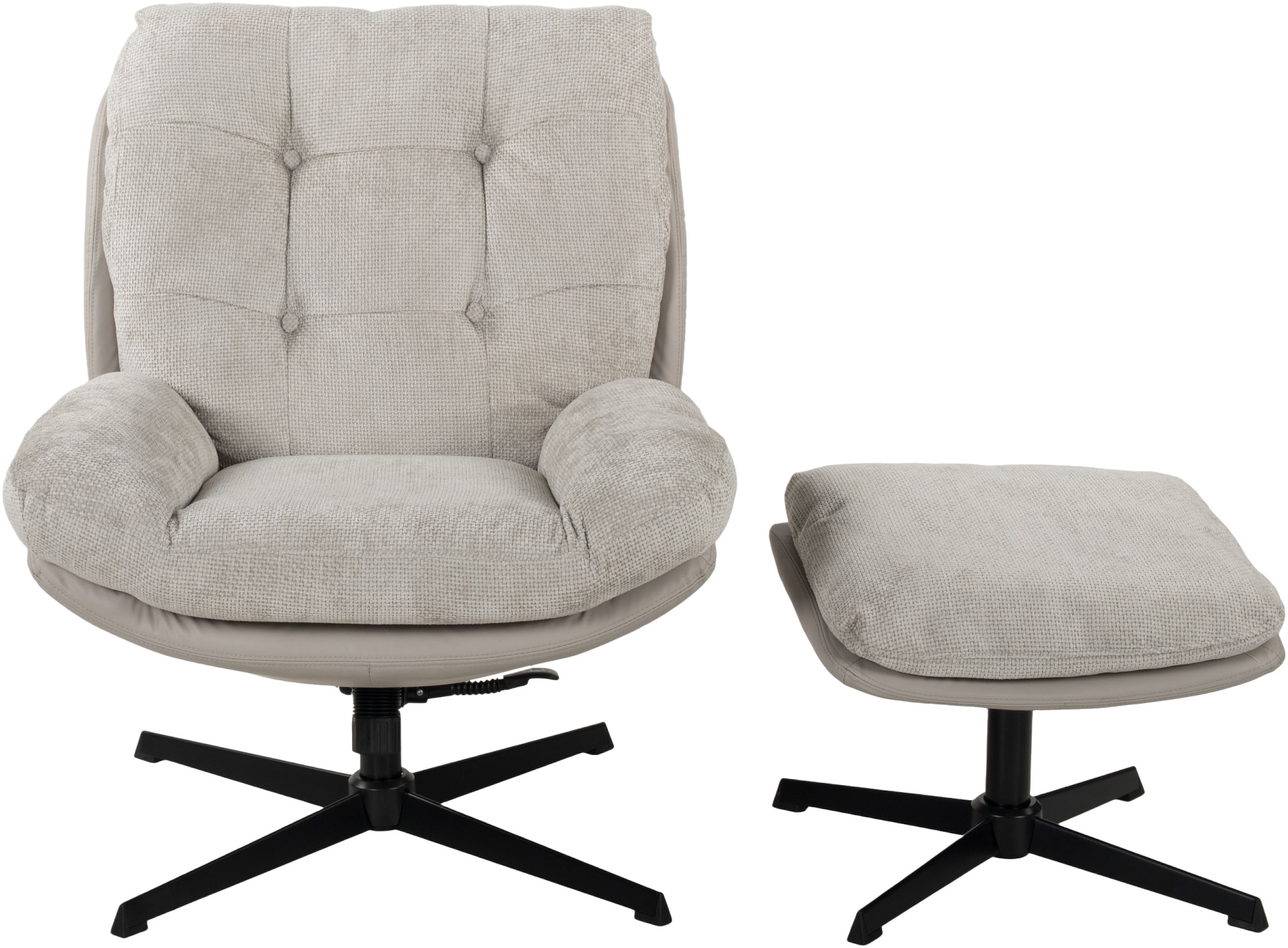 Duo Collection Relaxsessel »Tolox mit Hocker«, (2 St.), inklusive Wippfunktion