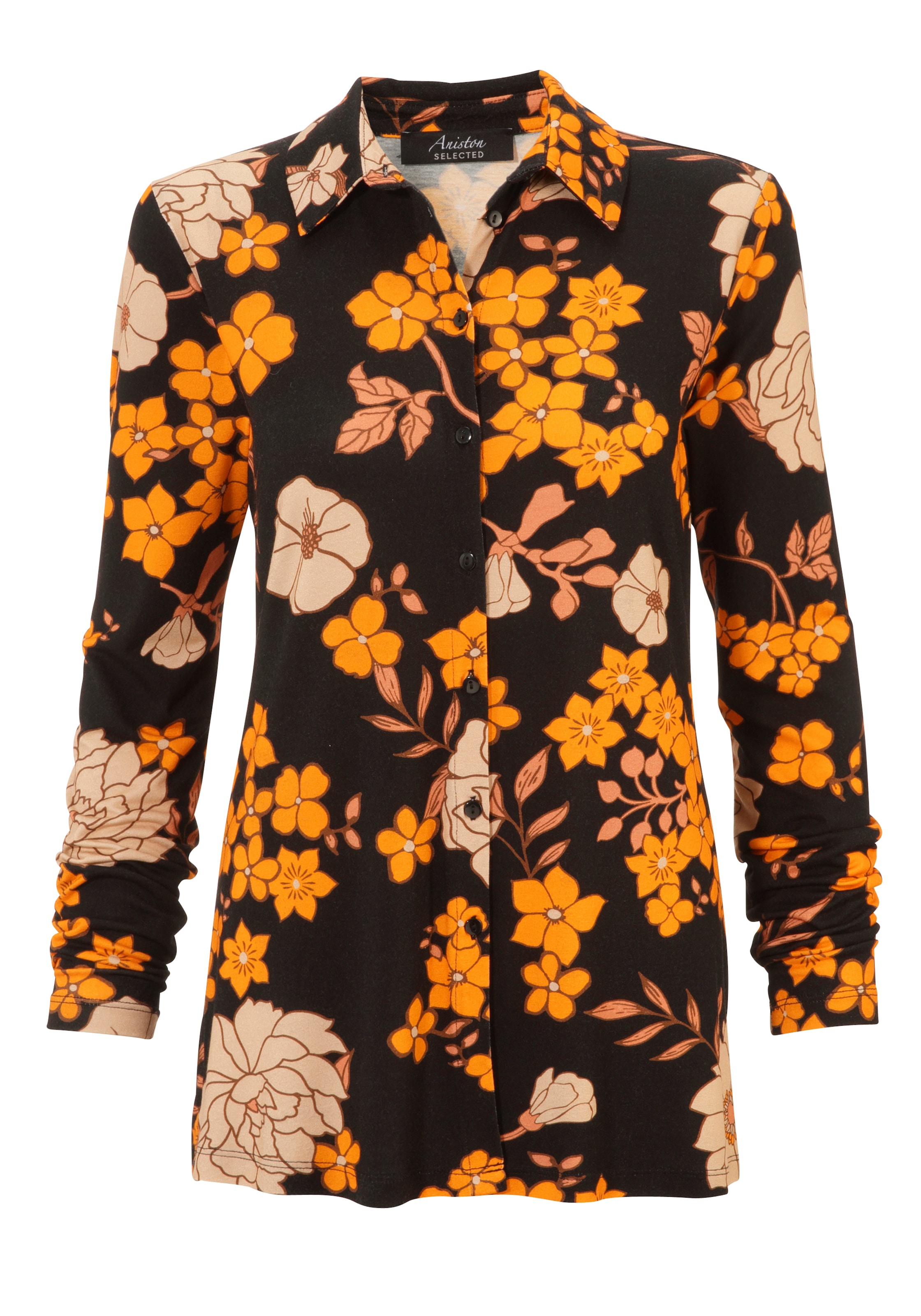 Aniston SELECTED Shop im OTTO farharmonischem Hemdbluse, Online mit Blumendruck