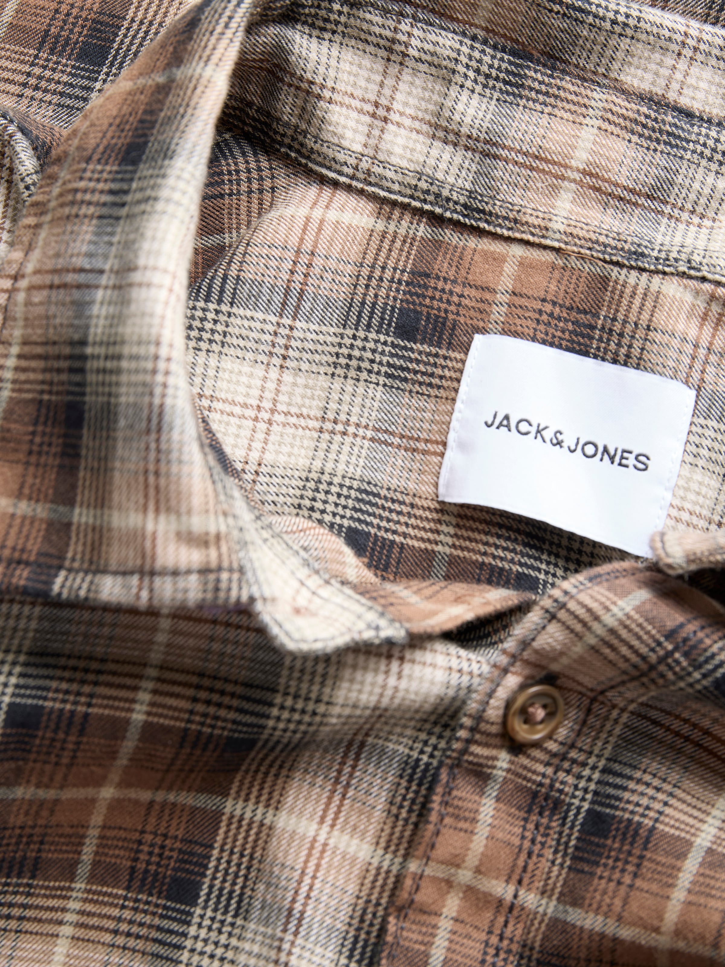 Jack & Jones Langarmhemd »JJJAMES FLANNEL SHIRT L/S« Baumwolle, regular fit