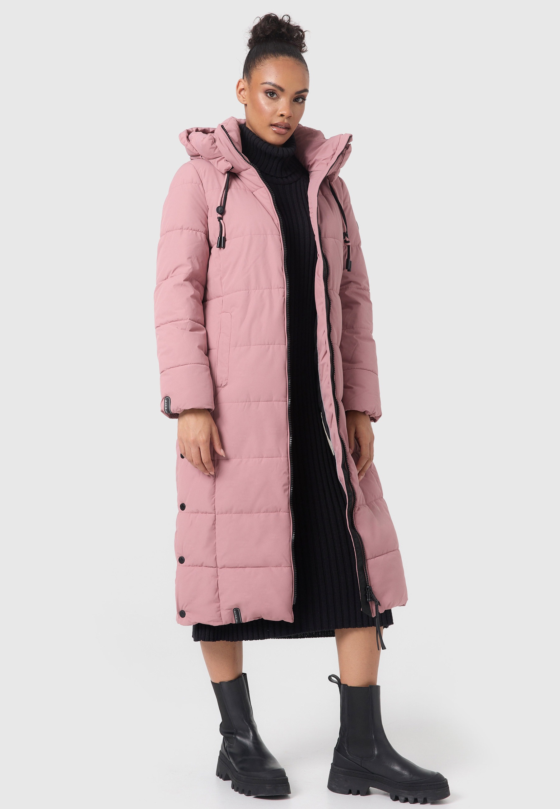 Marikoo Winterjacke »Marikoo Nadeshikoo XVI Damen lange Winter Steppjacke B985«