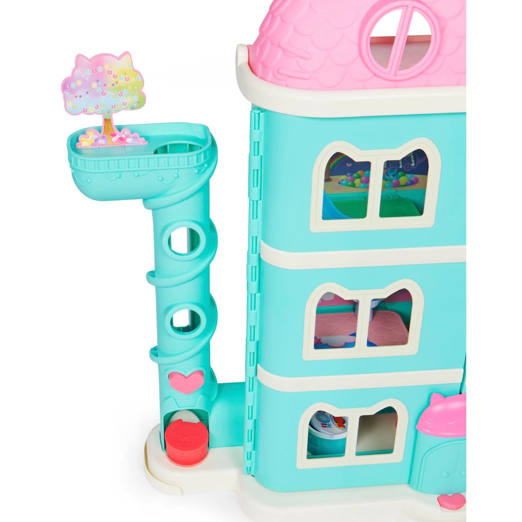 Spin Master Puppenhaus »Gabby‘s Dollhouse, Purrfect Puppenhaus«, mit 2 Spielzeugfiguren und Soundeffekten