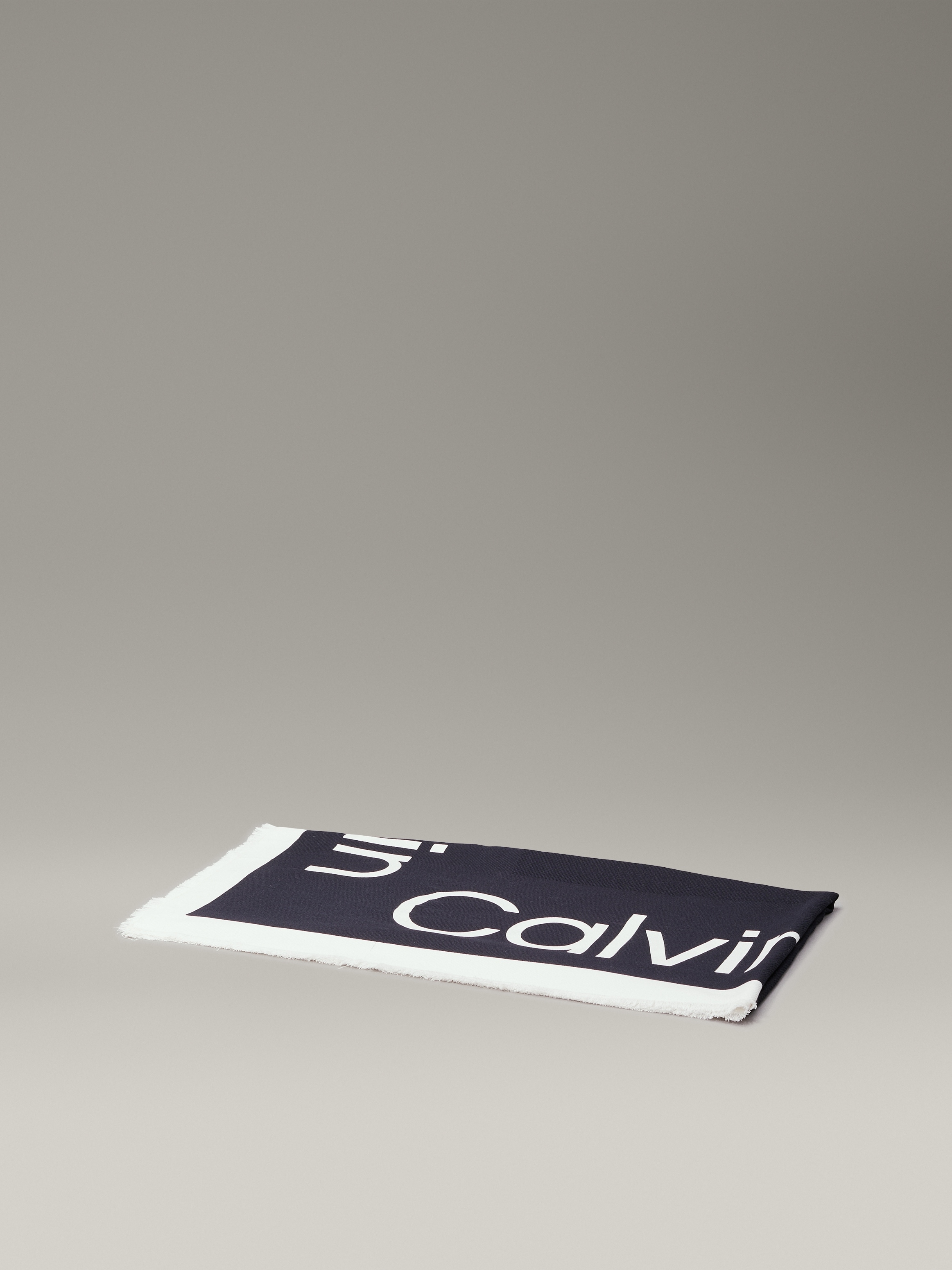 Calvin Klein Modetuch »CONTRAST LOGO JACQUARD SCARF«, mit Logoschriftzug