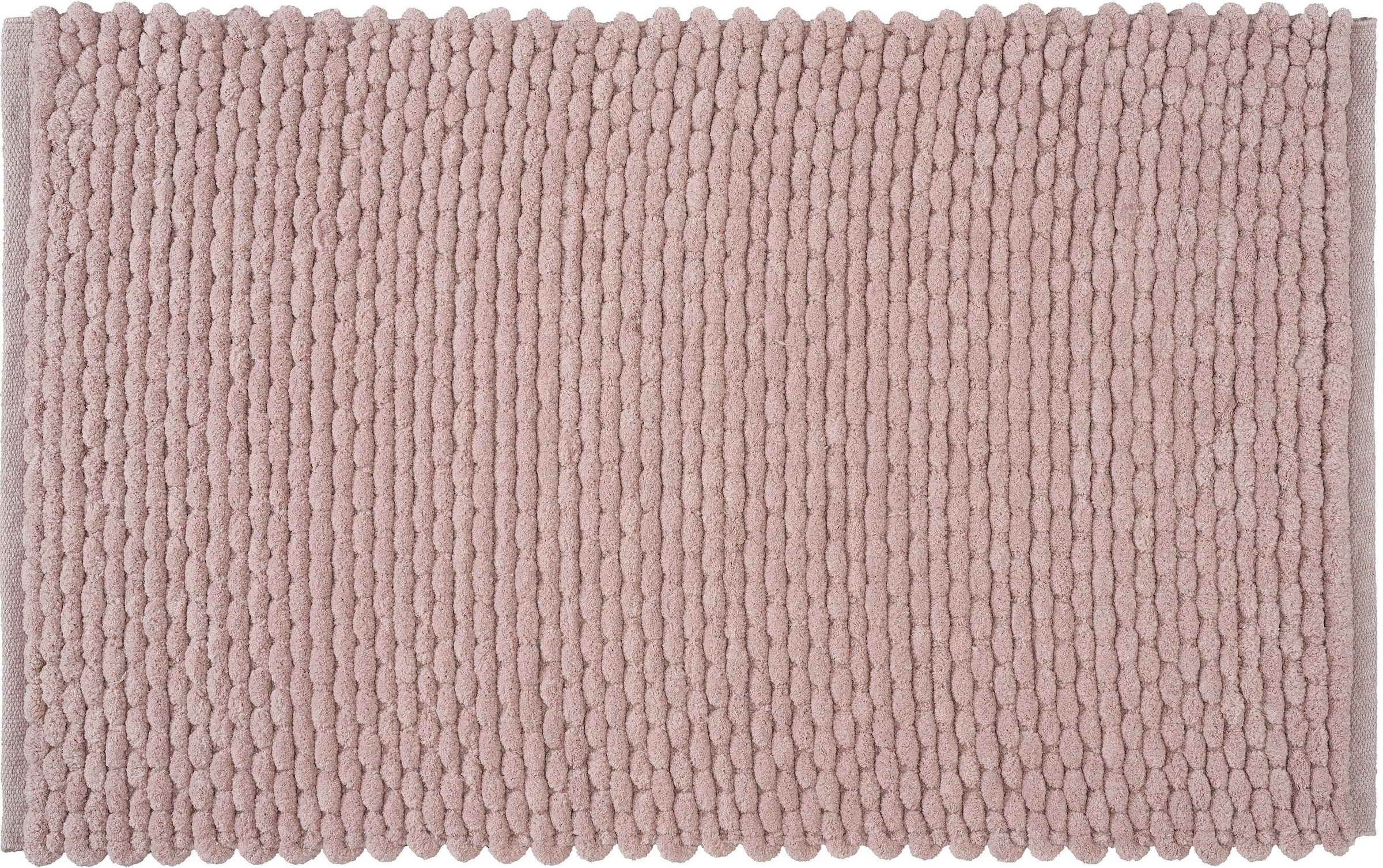 Kleine Wolke Badematte »Willow«, rutschhemmend beschichtet, fußbodenheizungsgeeignet, Badteppich, gewebt, Uni Farben, quadratisch oder rechteckig