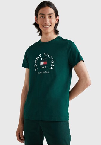 Tommy Hilfiger T-Shirt »HILFIGER FLAG ARCH TEE« kaufen