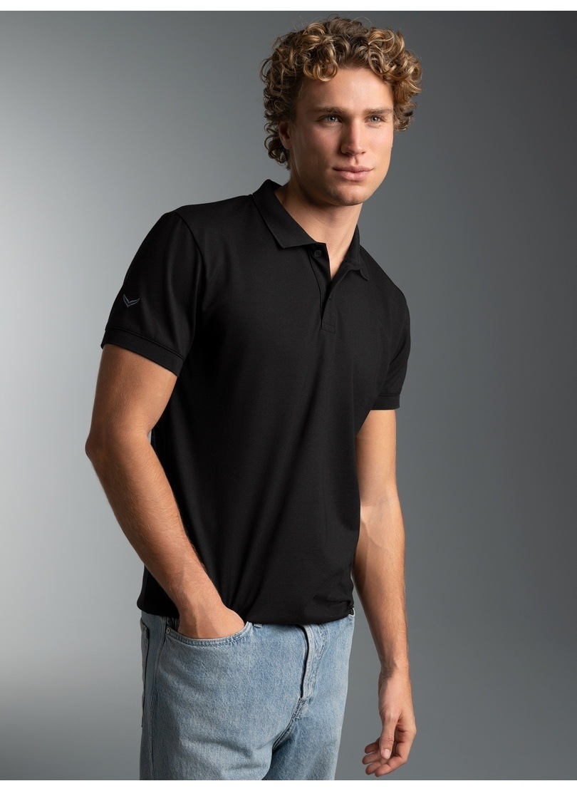 Trigema Poloshirt »TRIGEMA Slim Fit Poloshirt aus DELUXE-Piqué« 1 Stk.