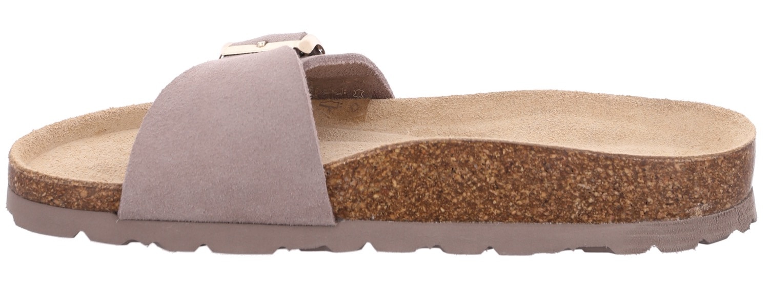 Rohde Pantolette, Keilabsatz, Sommerschuh, Schlappen mit vorgeformtem Softfußbett