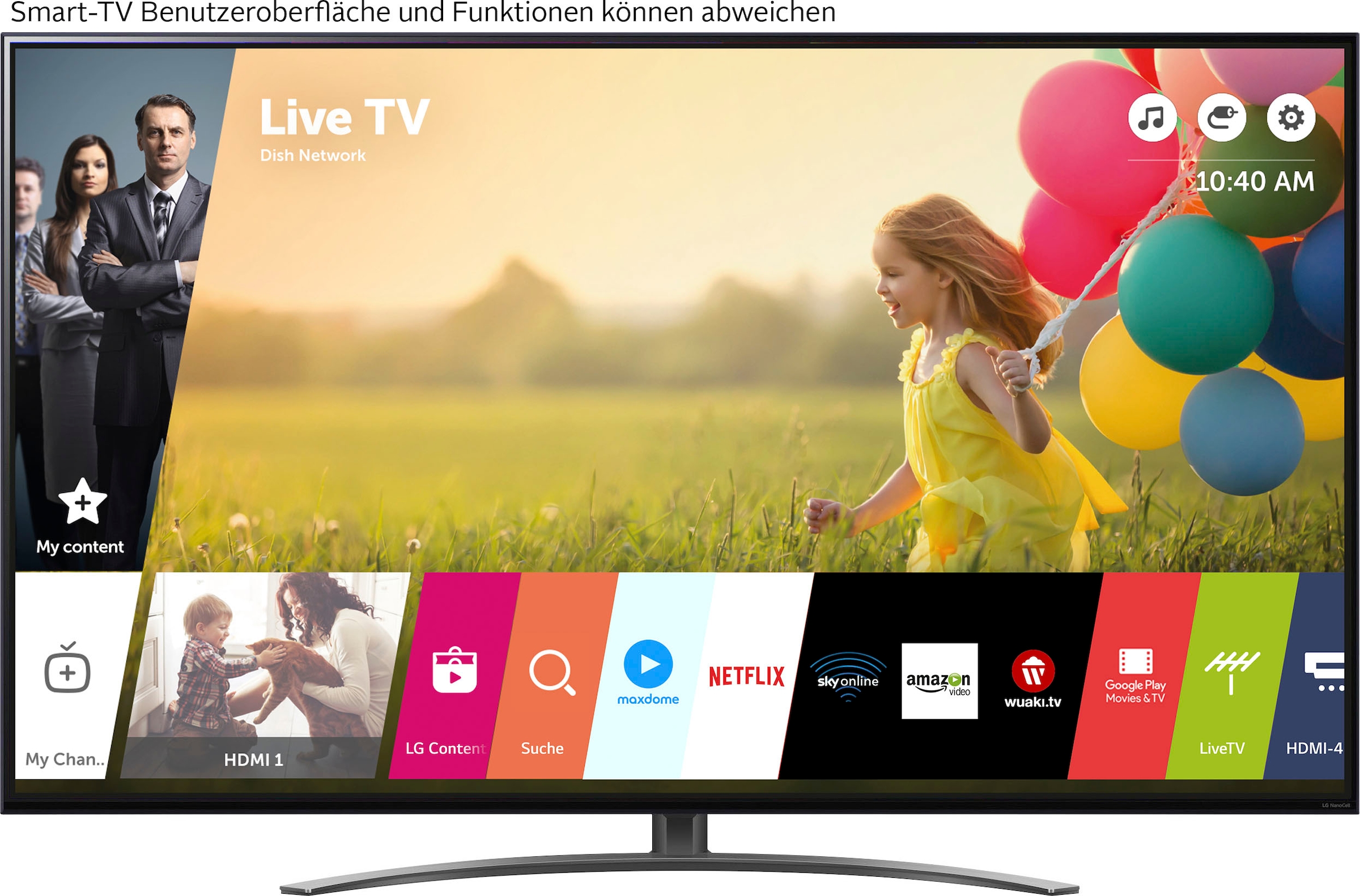 LG LED-Fernseher »75NANO819QA«, 4K Ultra HD, Smart-TV