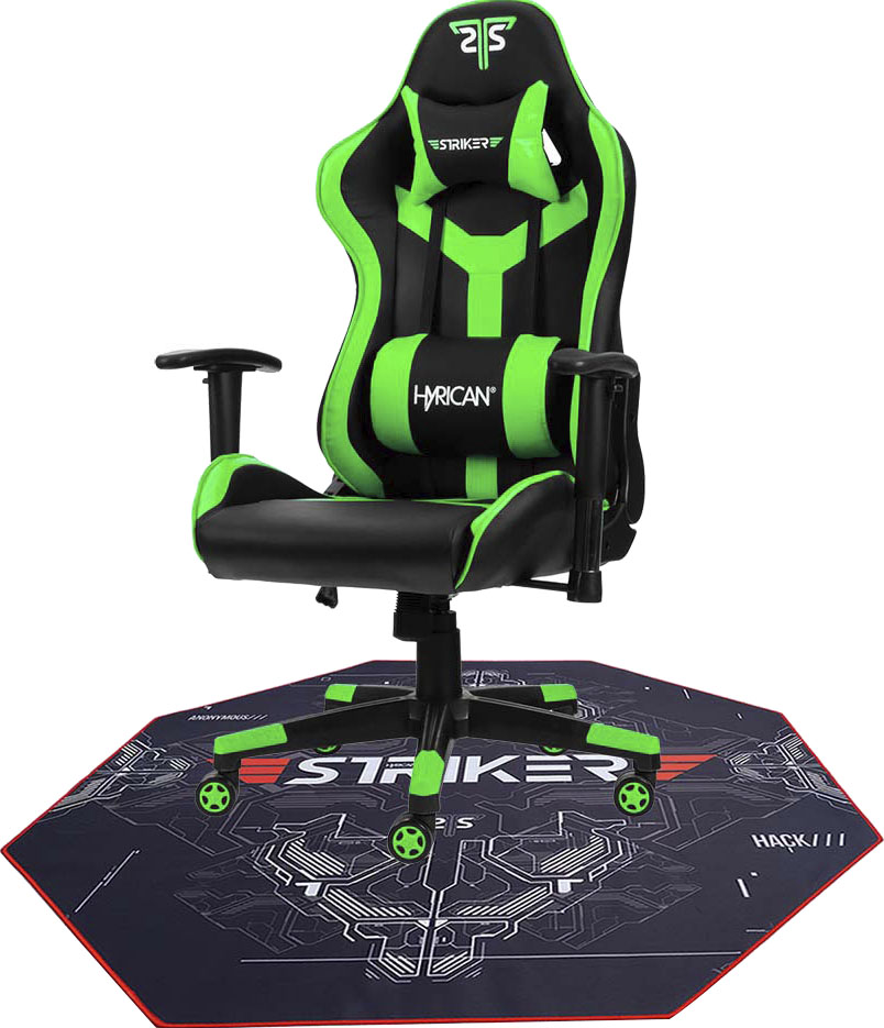 Gaming-Stuhl »Striker COMBO Gaming-Stuhl + Bodenschutzmatte "WZ603" Copilot