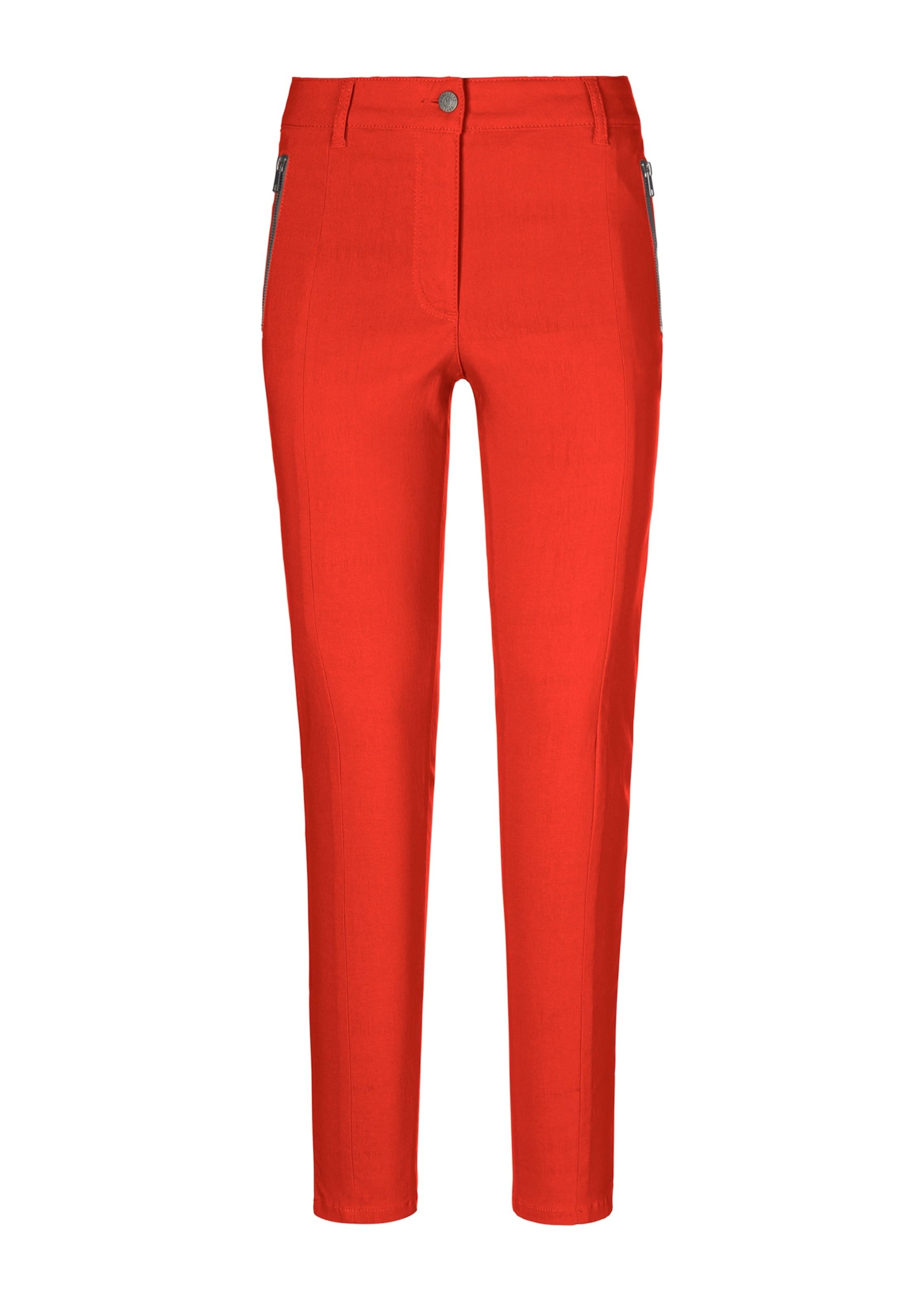 MADELEINE Stoffhose »Hose Enge Hose mit Reißverschlusstaschen«