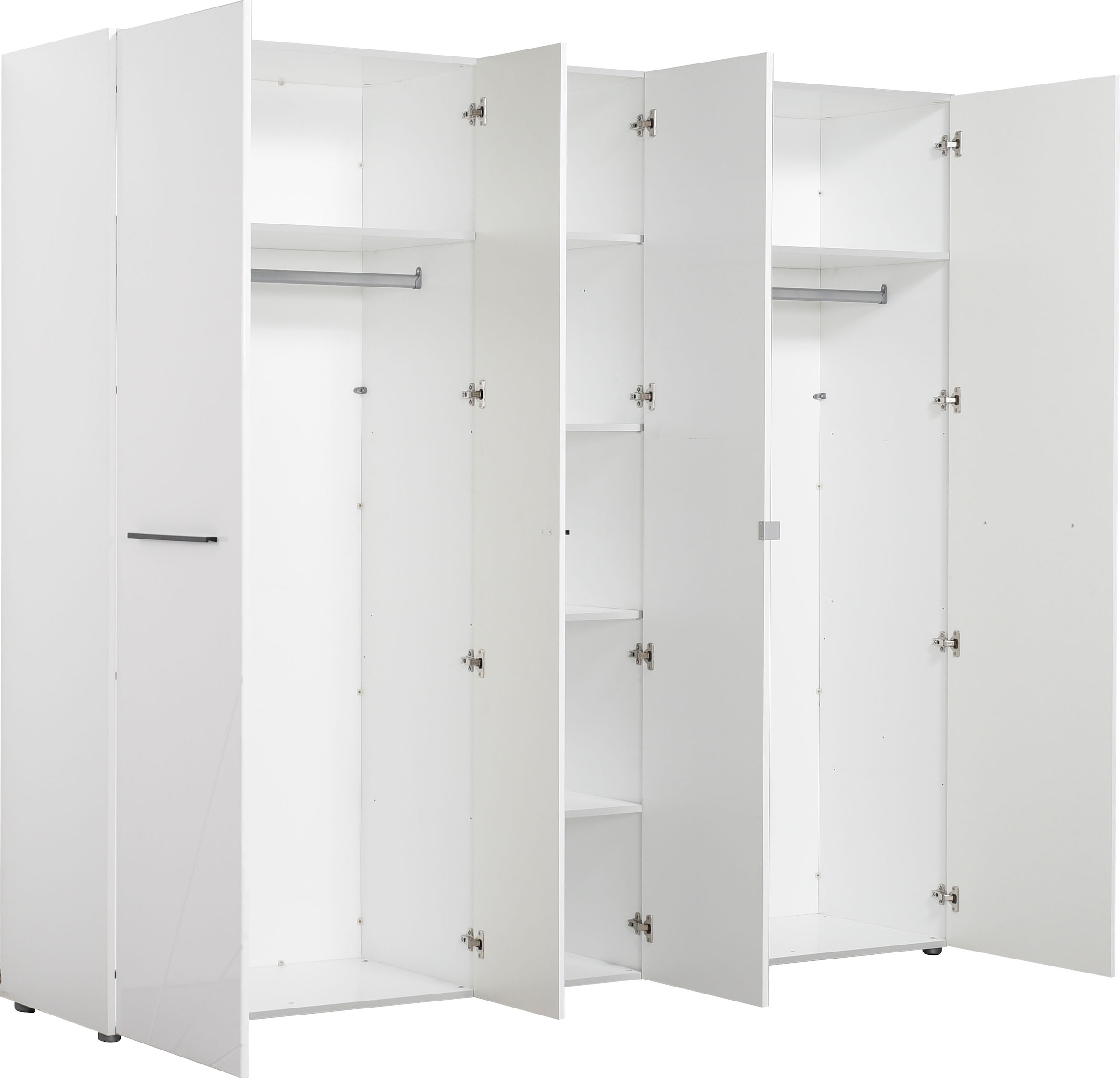 INOSIGN Kleiderschrank »Ksanti«, hochglänzende Front, mit Spiegel