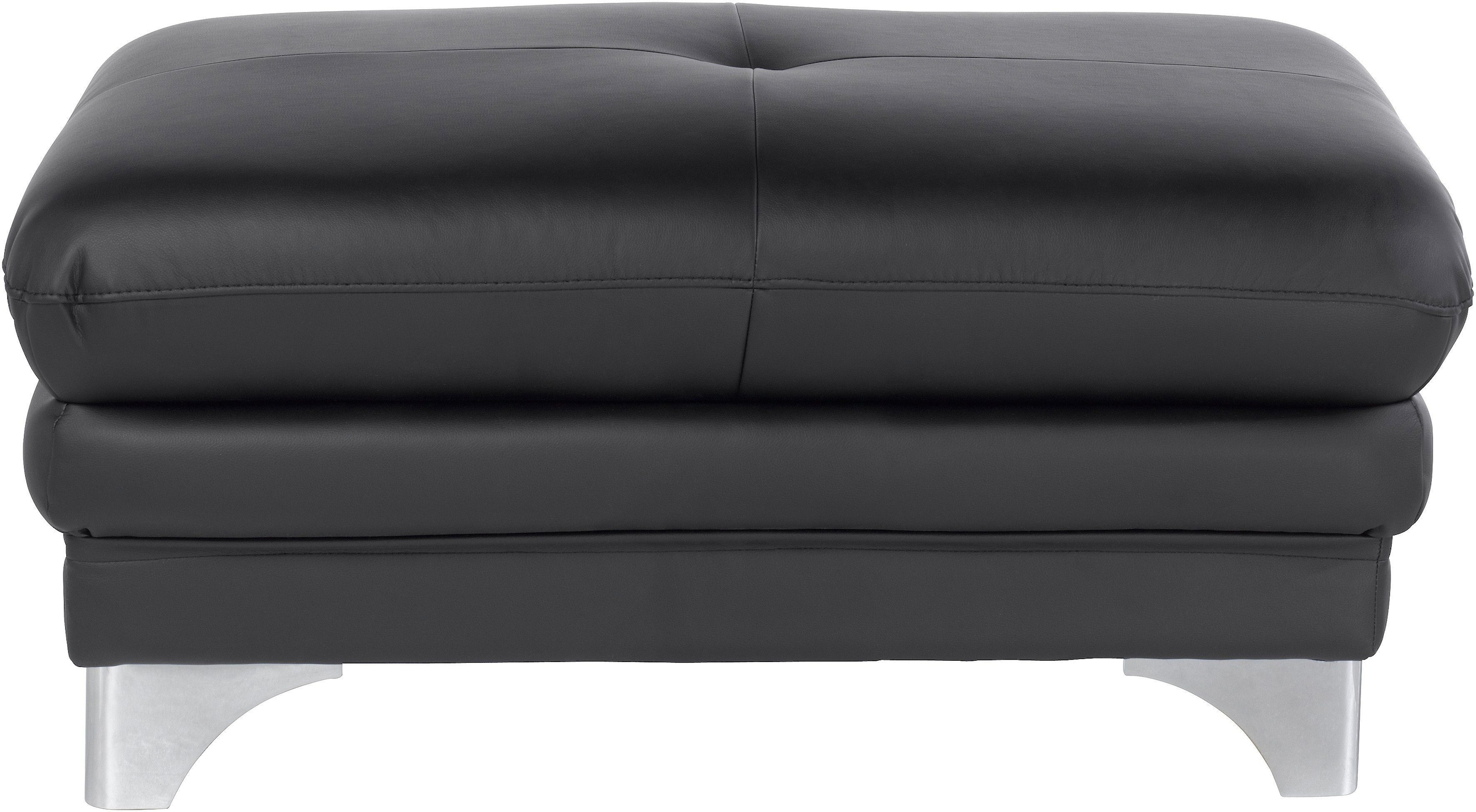 COTTA Polstergarnitur »Enterprise«, (Set), Set bestehend aus: 3-Sitzer mit Arm- & Kopfteilverstellung & Hocker