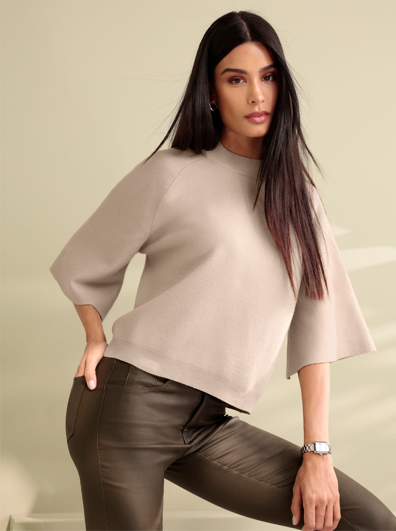 heine 3/4 Arm-Pullover »Pullover«