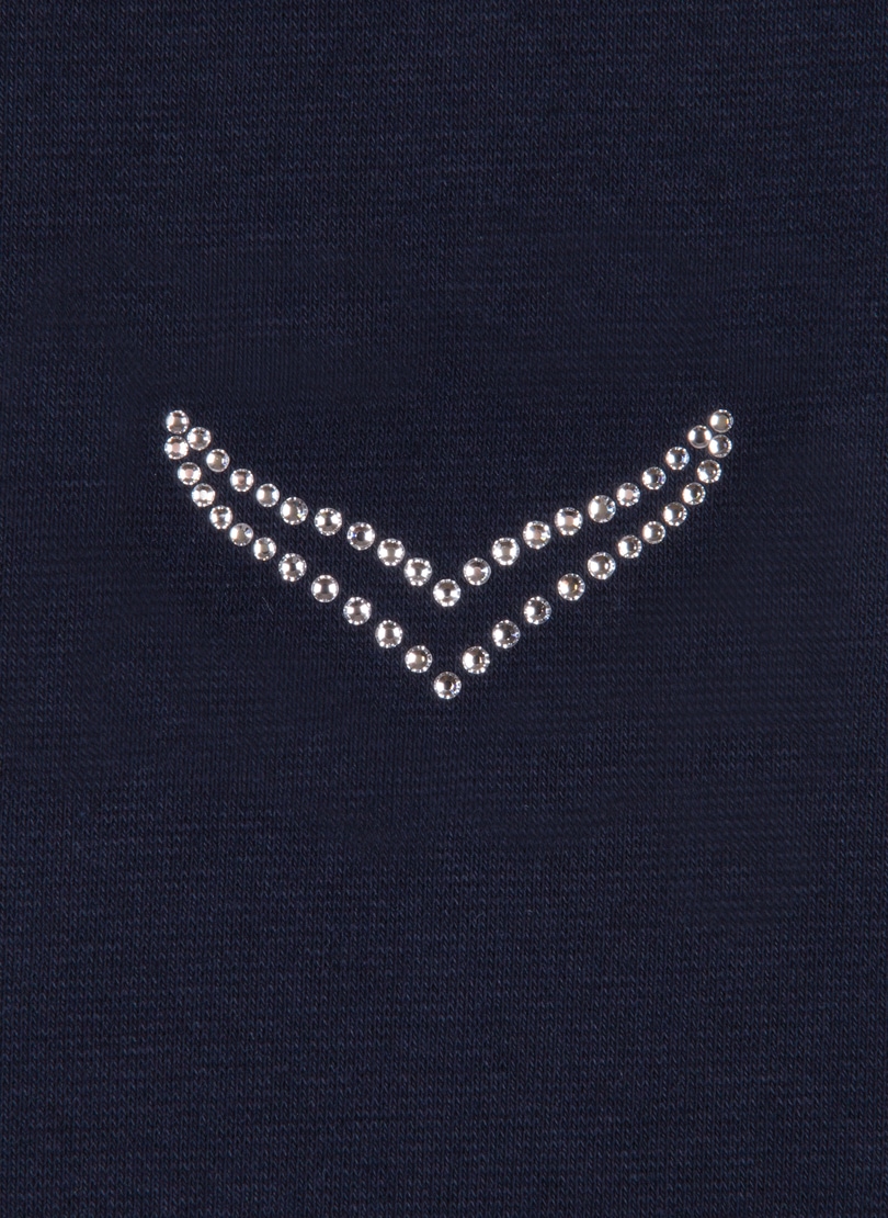 Trigema Poloshirt »TRIGEMA Poloshirt mit Kristallsteinen« 1 Stk.