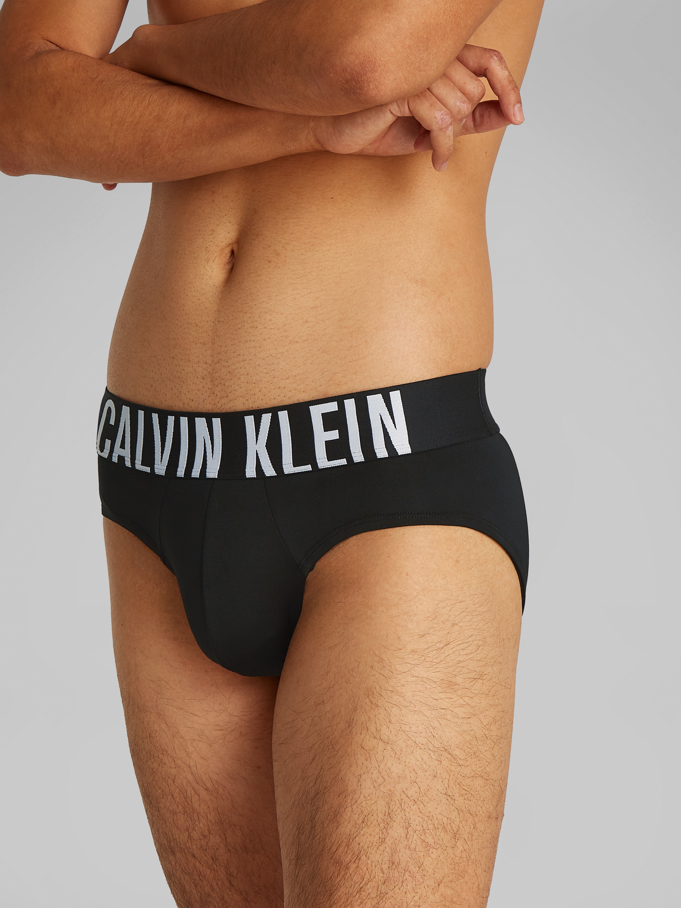 Calvin Klein Underwear Hipster »HIP BRIEF 3PK«, (Packung, 3 St., 3er), mit Logo-Stretchbund