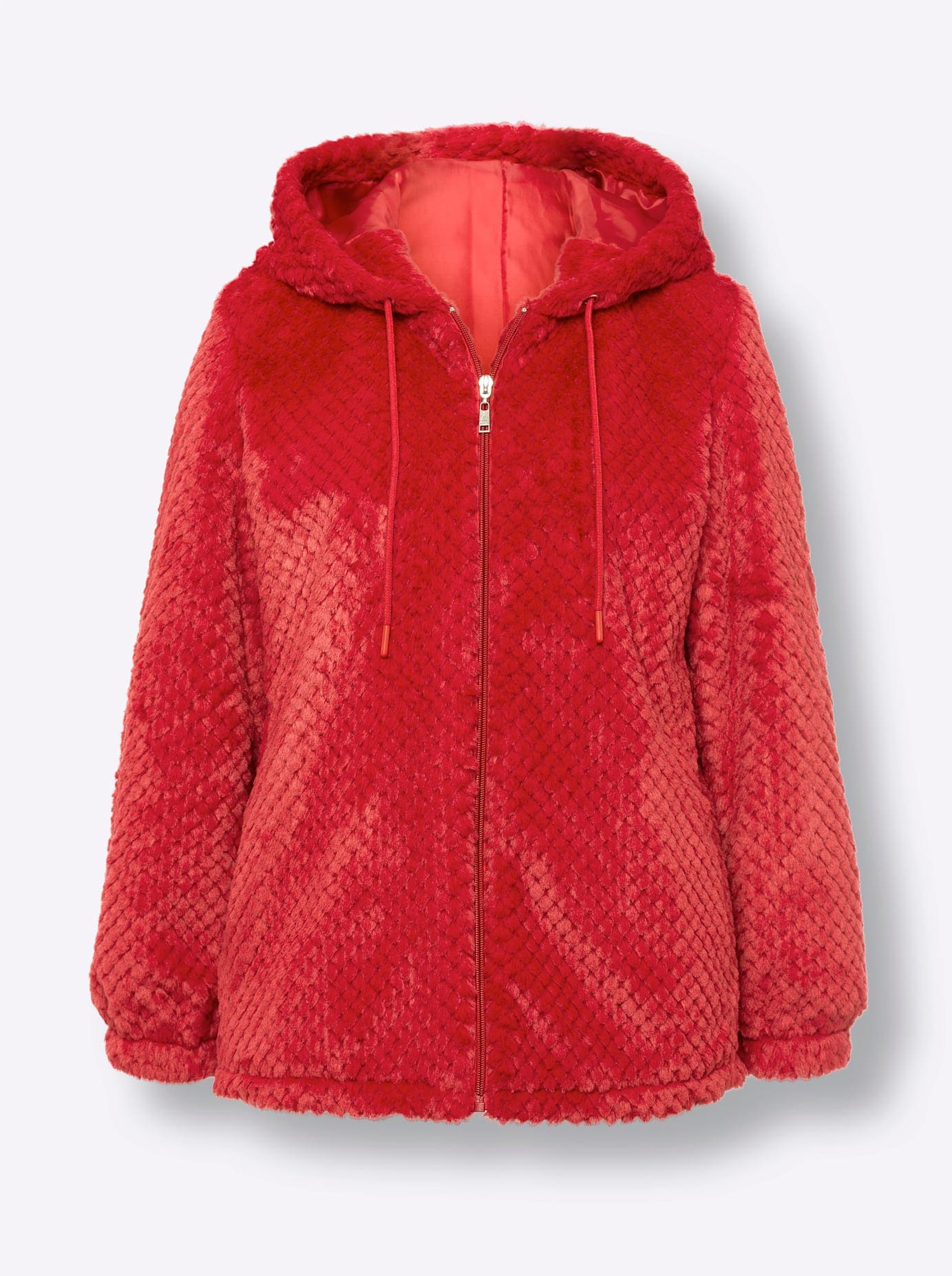 Classic Basics Langjacke, mit Kapuze