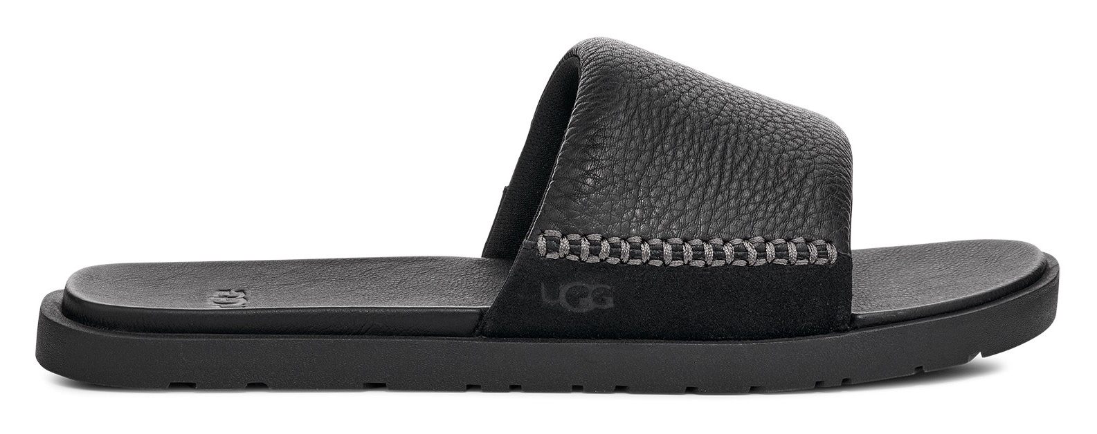 UGG Badepantolette »SEASIDE II SLIDE«  Strandschuh, Sandale mit seitlicher Ziersteppung