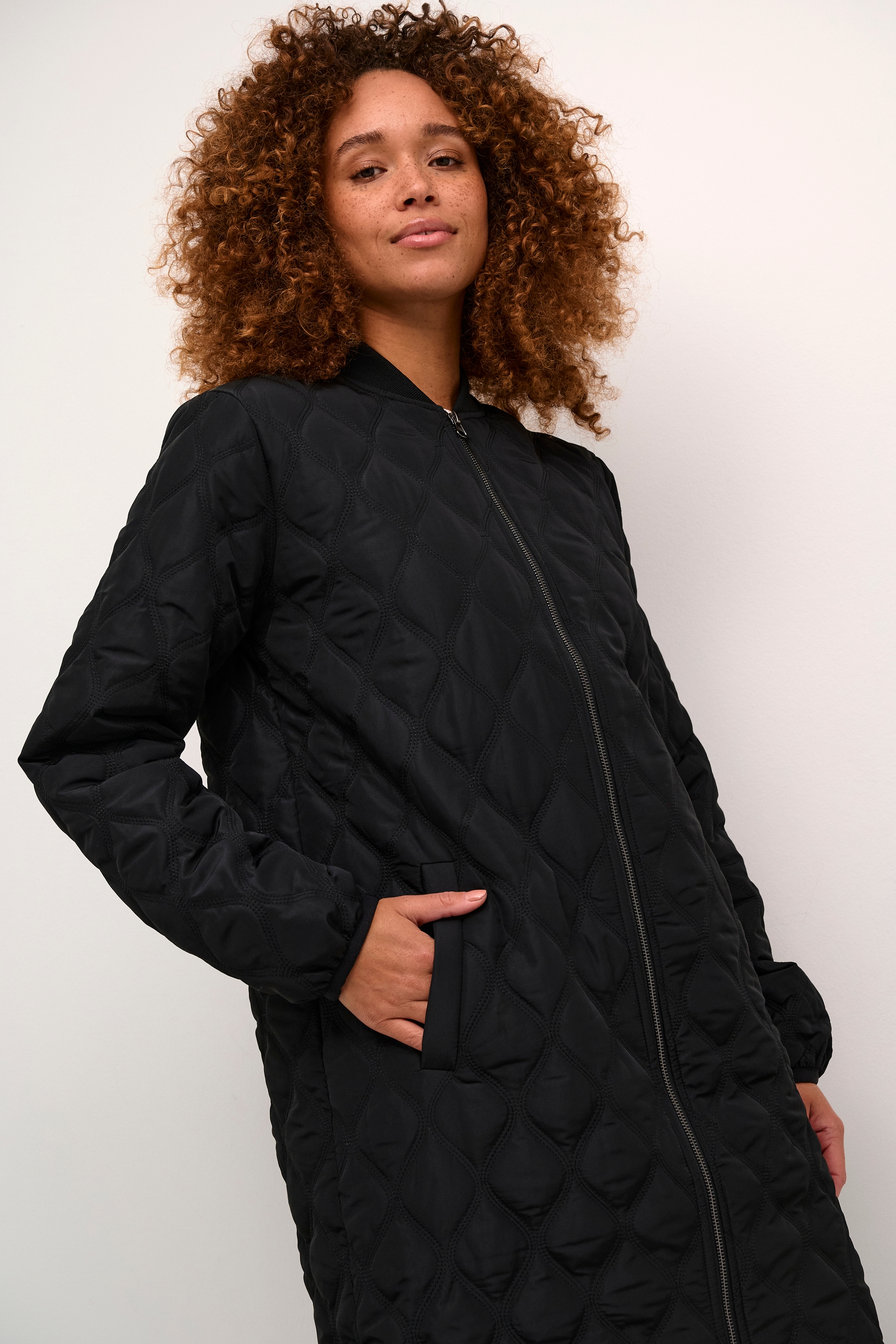 KAFFE Wintermantel »Jacke KAshalli«
