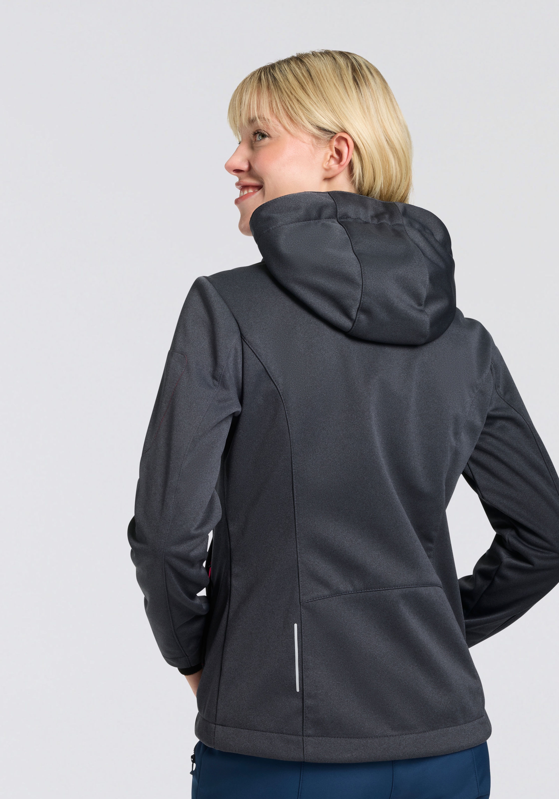 CMP Softshelljacke, (1 St.), mit Kapuze