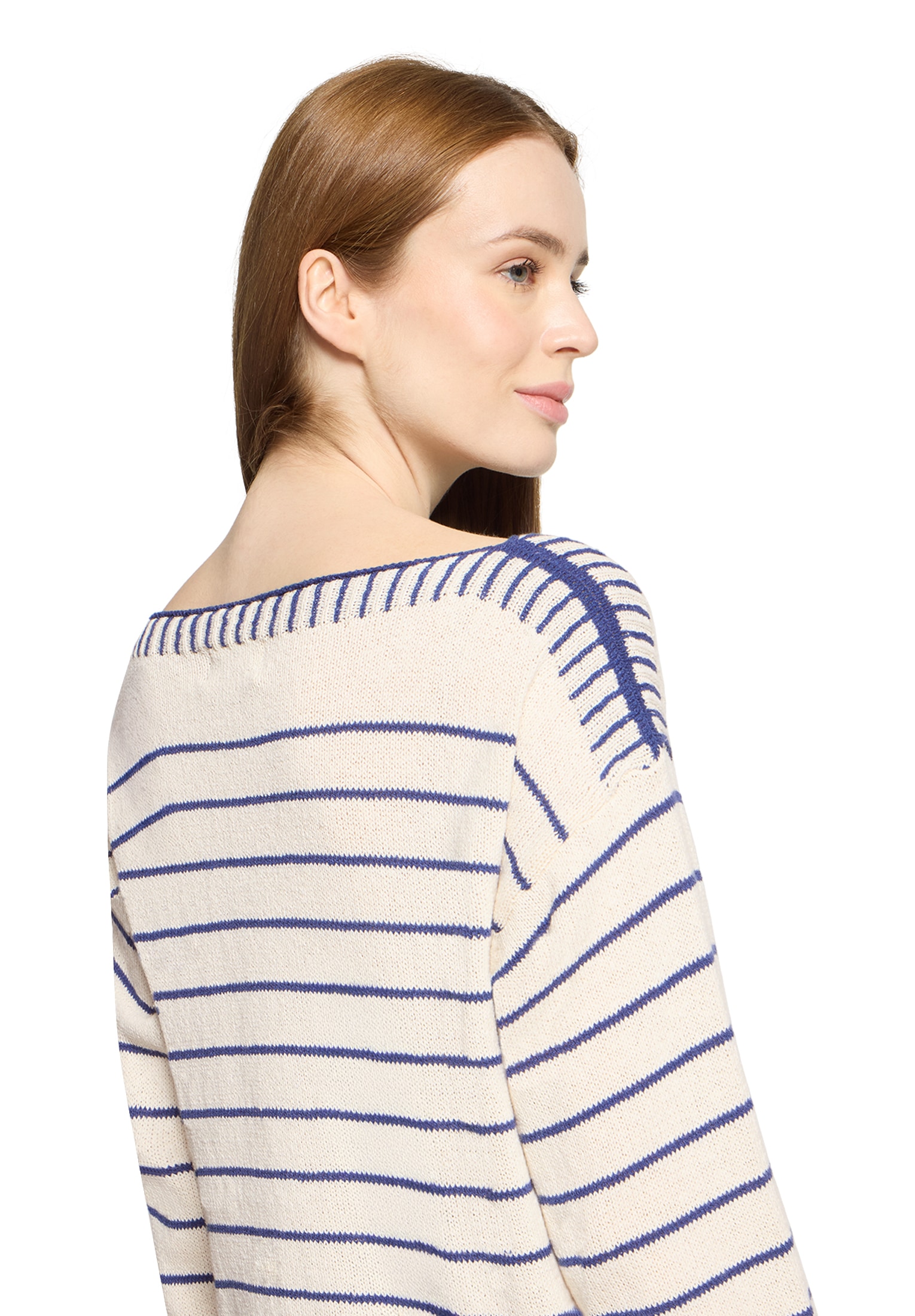 Cartoon Strickpullover »Strickpullover mit U-Boot-Ausschnitt«