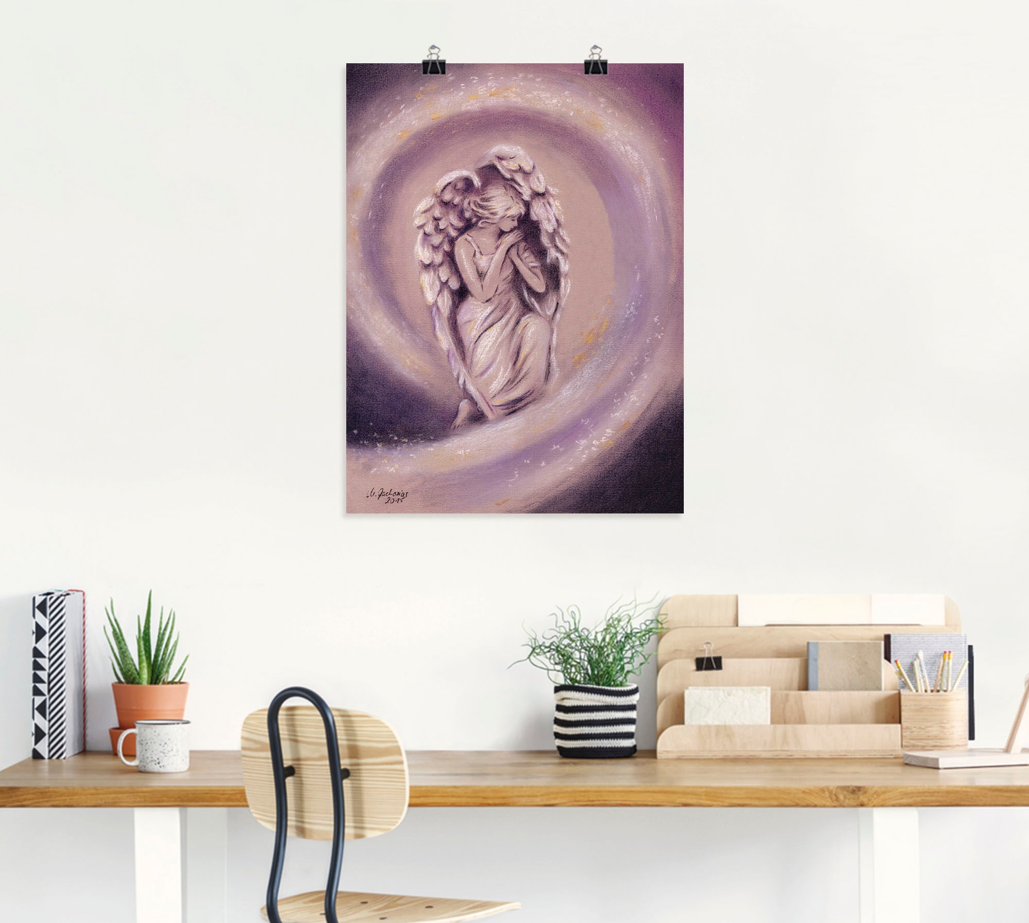 Artland Wandbild »Schutzengel«, Religion, (1 St.), als Leinwandbild, Poster in verschied. Größen