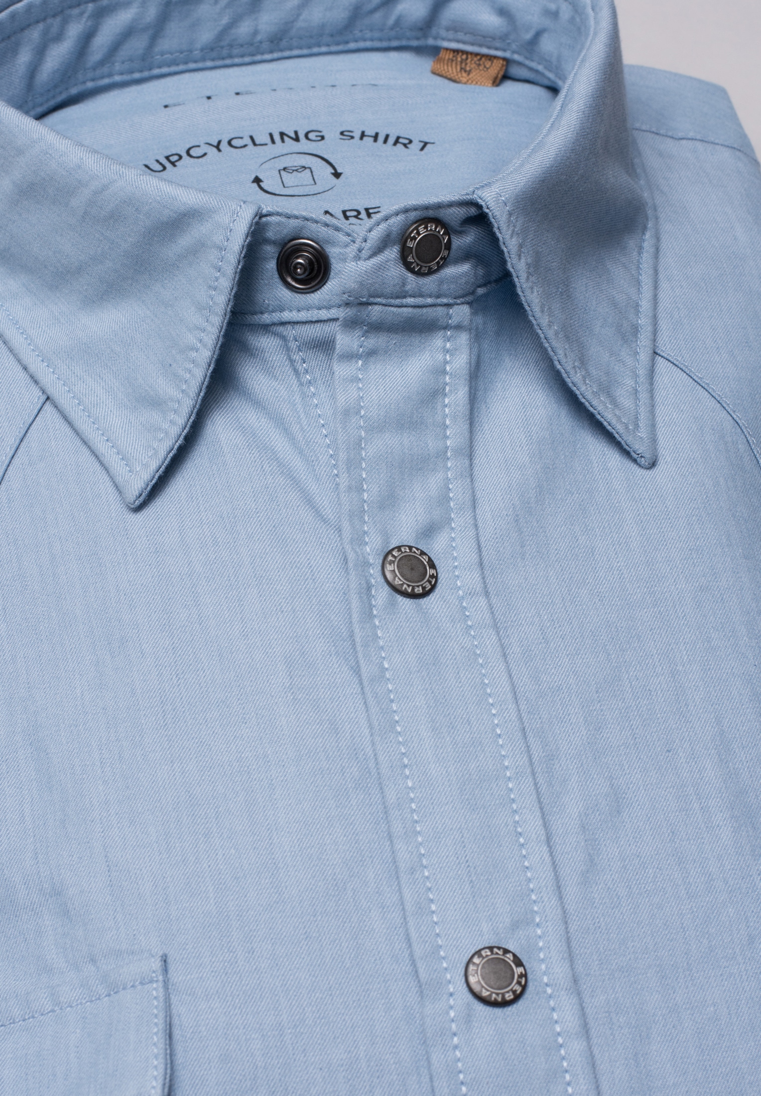 Eterna Langarmhemd »SLIM FIT«, EASY IRON (bügelleicht)