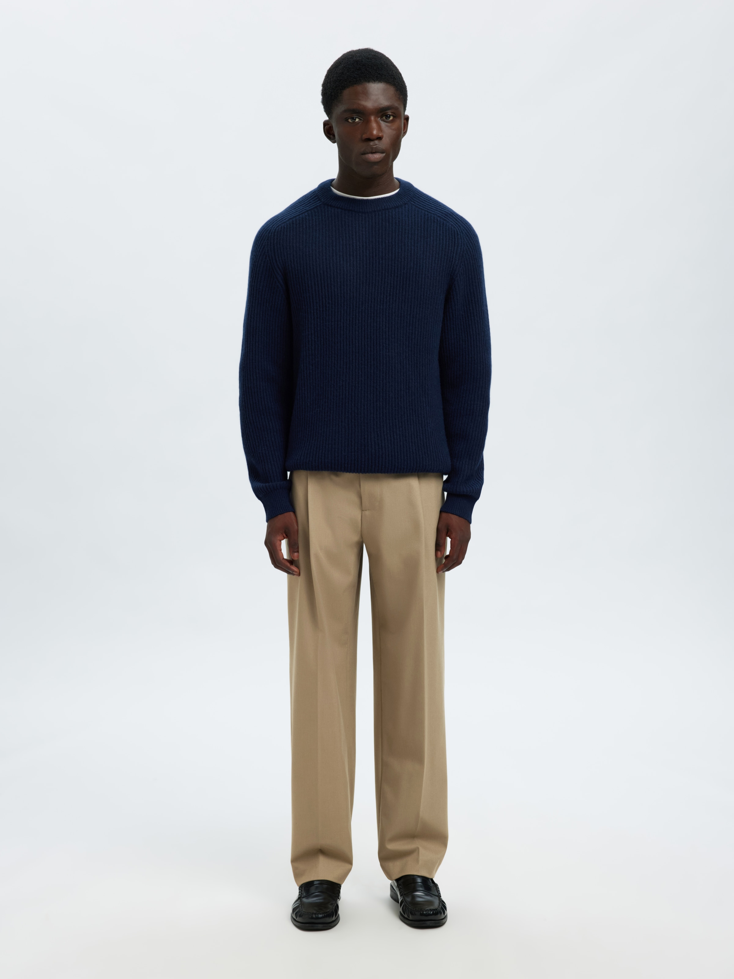 SELECTED HOMME Chinohose »SLH220-LOOSE FINN FLEX PANTS NOOS«