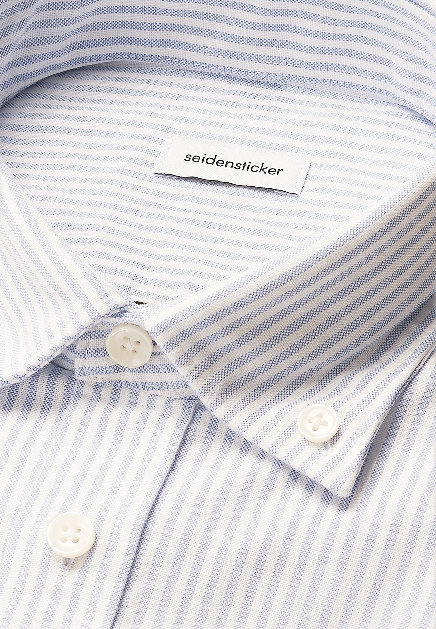 seidensticker Businesshemd, Regular 1/1 Button-Down-Kragen Gestreift
