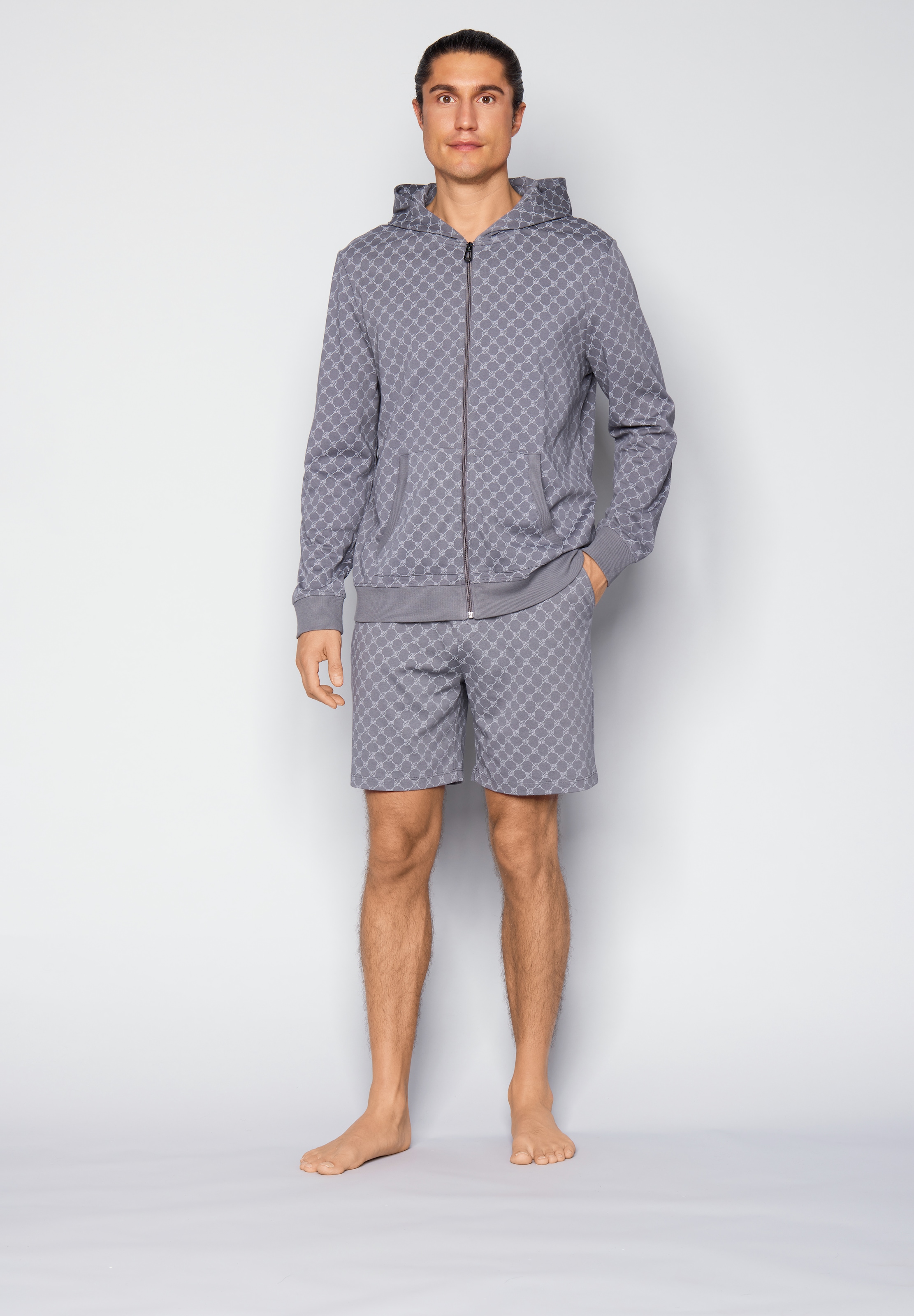 JOOP! Shorts »Leisure«  mit allover Cornflower-Print, seitlichen Eingrifftaschen