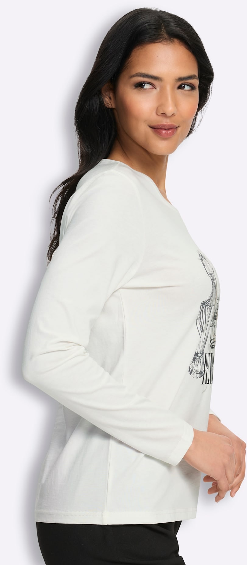 Classic Basics Rundhalsshirt »3/4-Arm-Shirt« 1